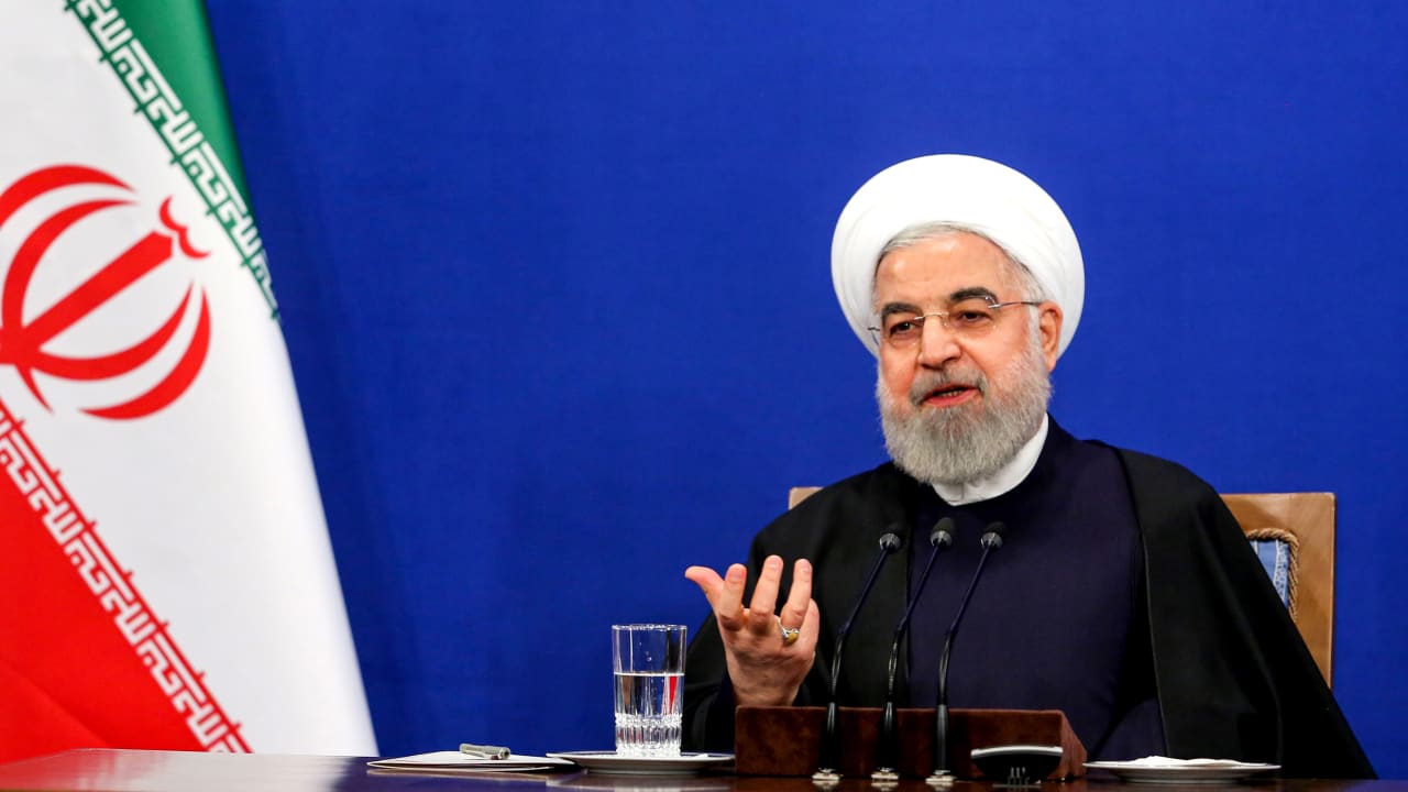 الرئيس الإيراني حسن روحاني - صورة ارشيفية