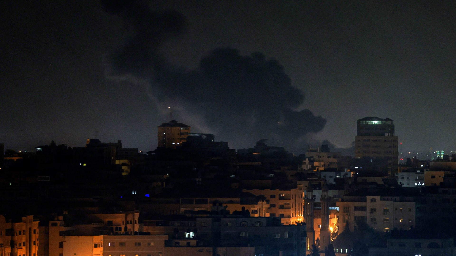 غارة إسرائيلية على غزة 