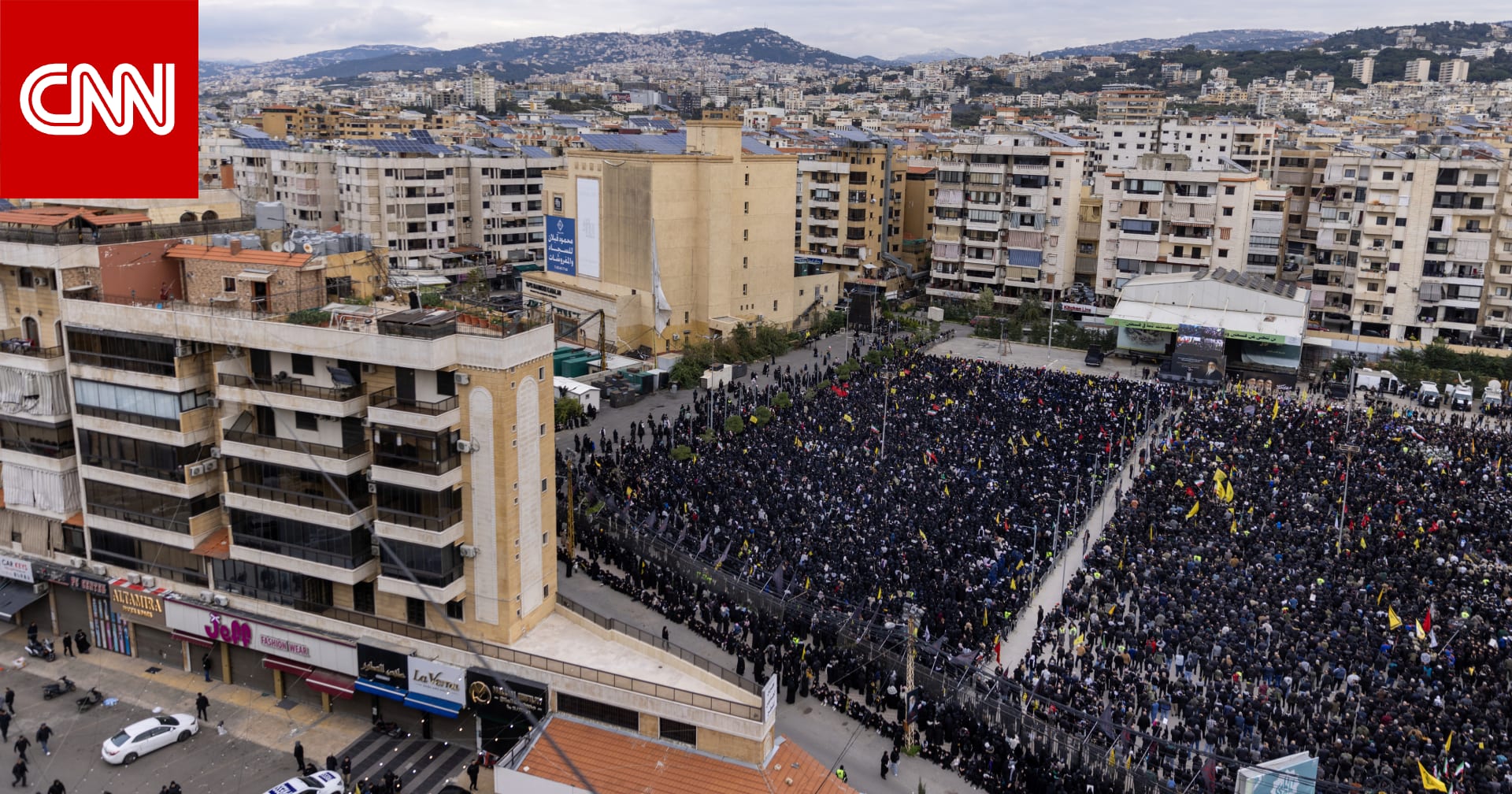 لبنان.. اشتعال مبنى في الضاحية الجنوبية لبيروت جرّاء غارات إسرائيلية