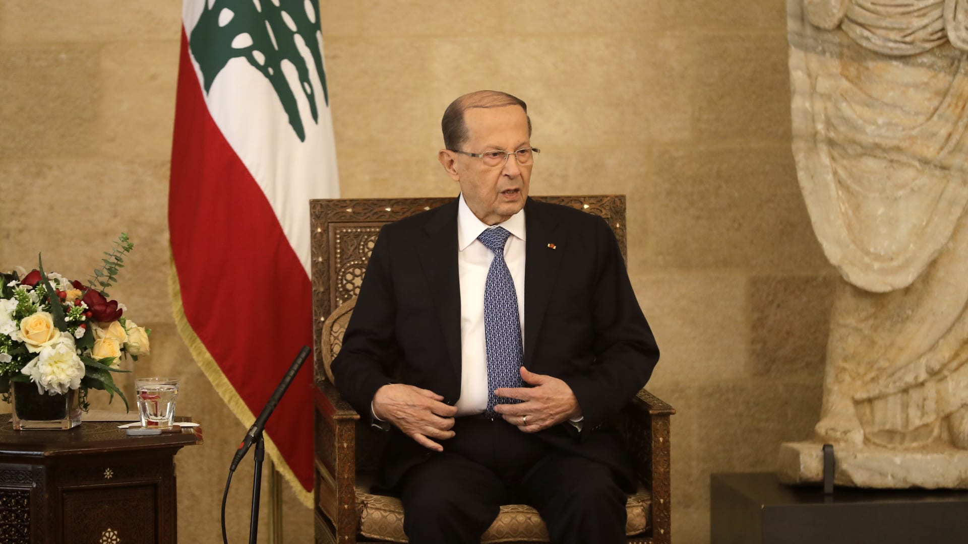 بعد تعليق لابيد.. عون: اتفاق ترسيم الحدود لا يتعارض مع سياسة لبنان الخاريجة