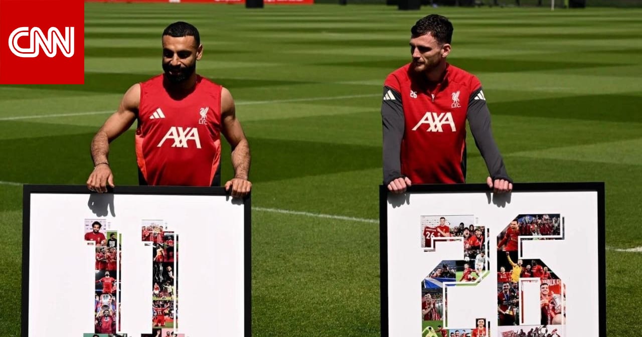 هكذا ودع لاعبو ليفربول محمد صلاح في آخر حصة تدريبية له 