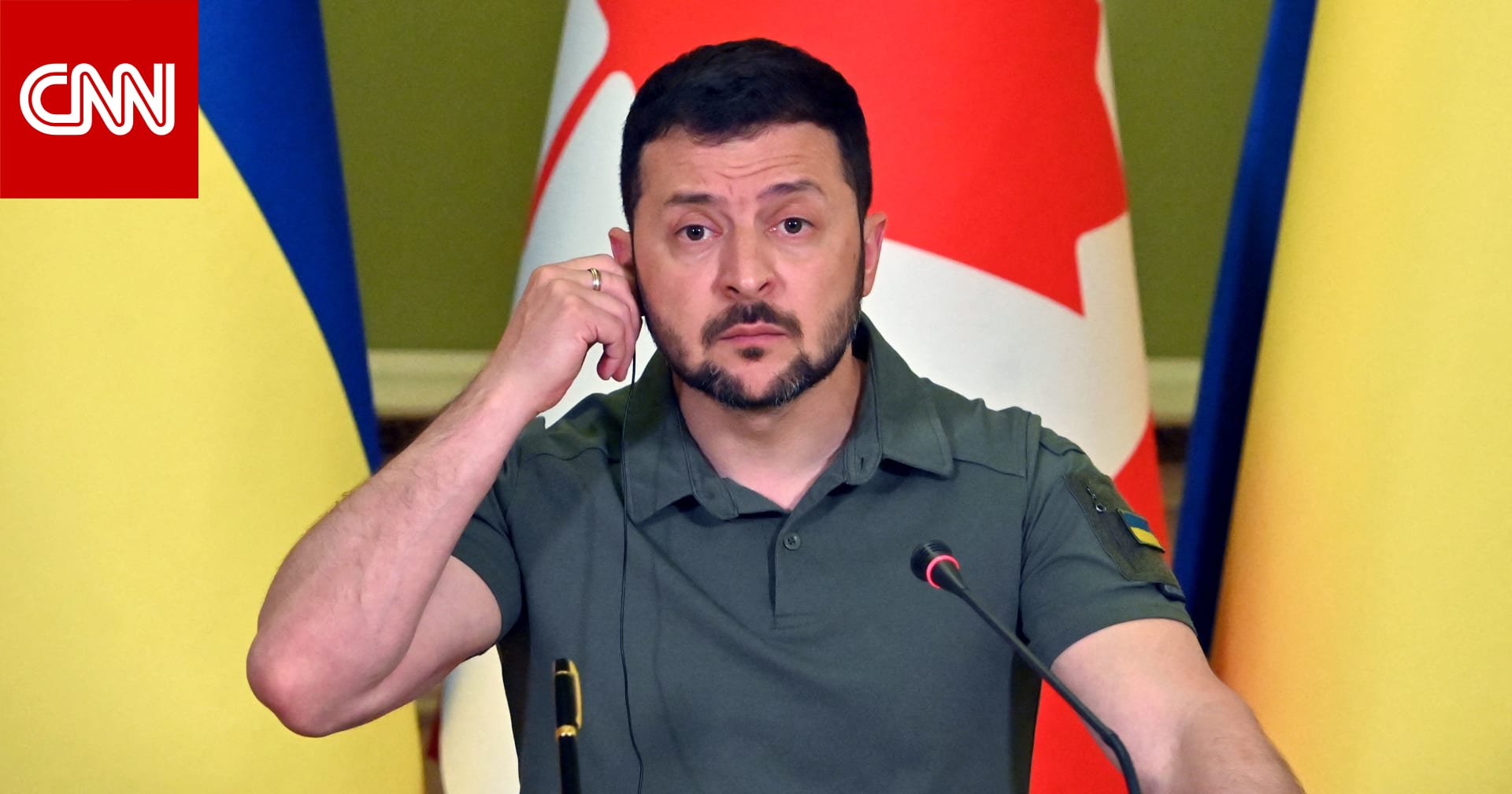 الرئيس الأوكراني يعطي أوضح إشارة للآن على بداية الهجوم المضاد الرئيس الأوكراني يعطي أوضح إشارة للآن على بداية الهجوم المضاد