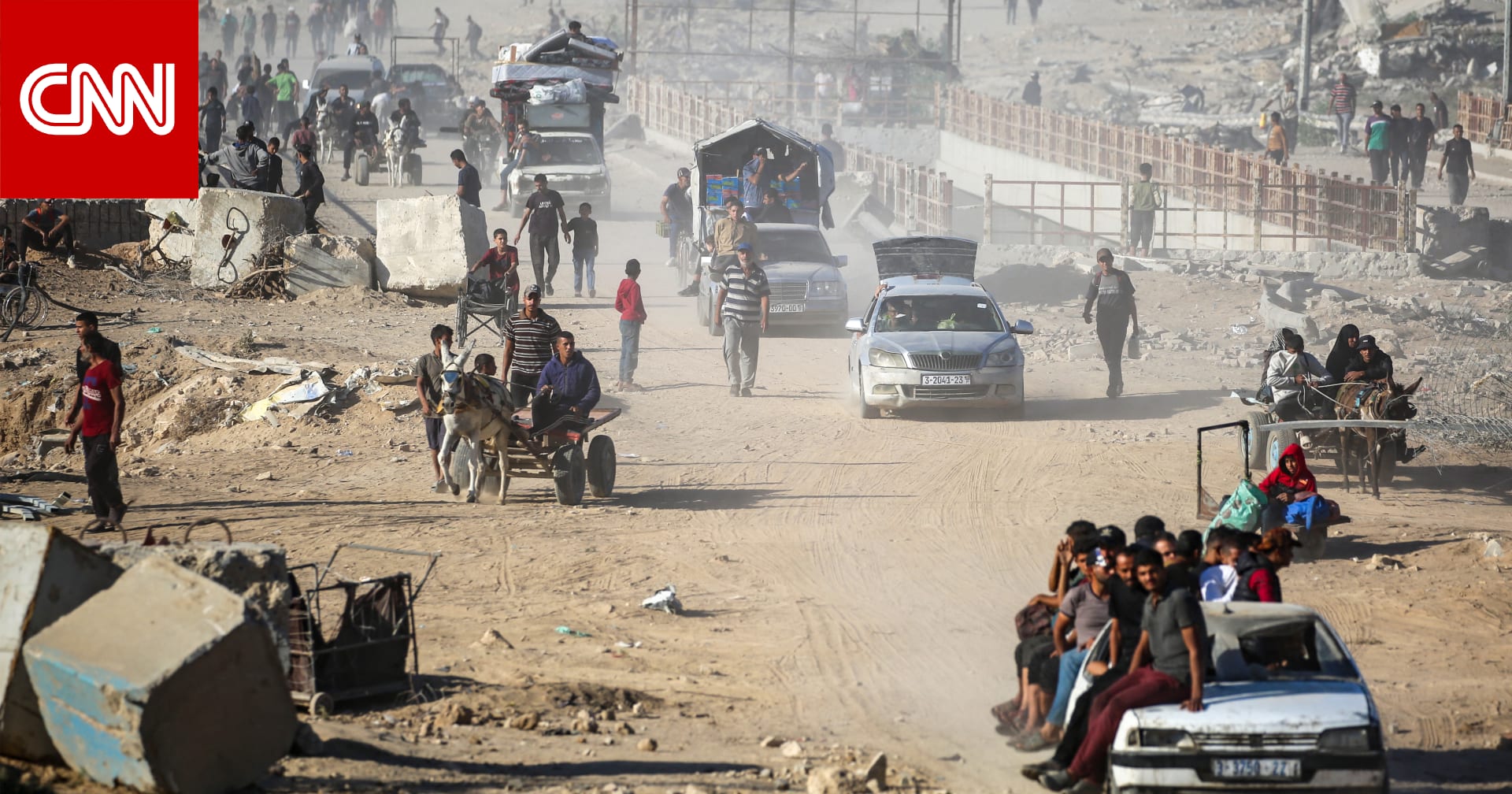 قوات أمن تابعة لحماس تعود إلى شوارع مدينة غزة