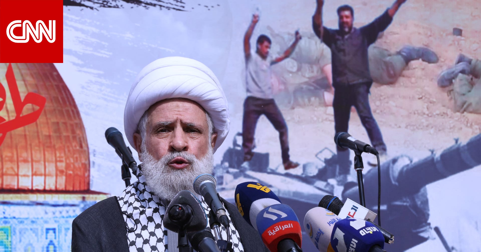 نعيم قاسم: لا مواقع شاغرة في قيادة حزب الله.. وإيران تُقرر متى تدعم