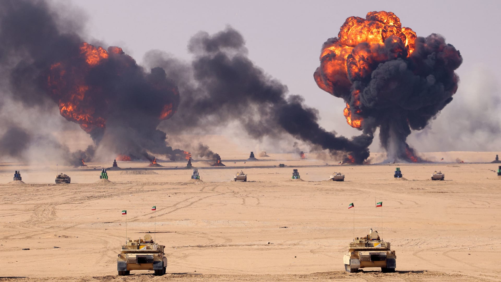 فيديو متداول لـ"مناورات كويتية بعد خلاف الخرائط البحرية مع العراق".. ما حقيقته؟