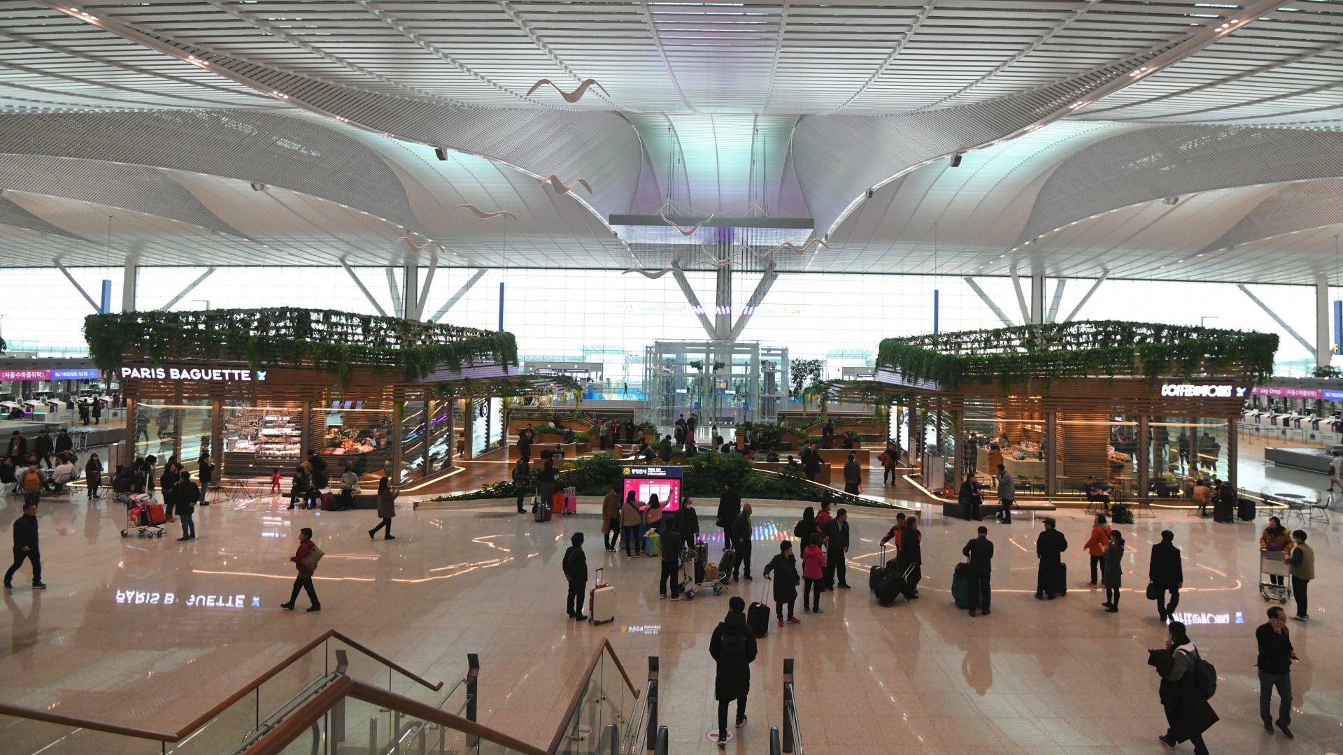 صورة أرشيفية عامة من مطار إنتشون الدولي