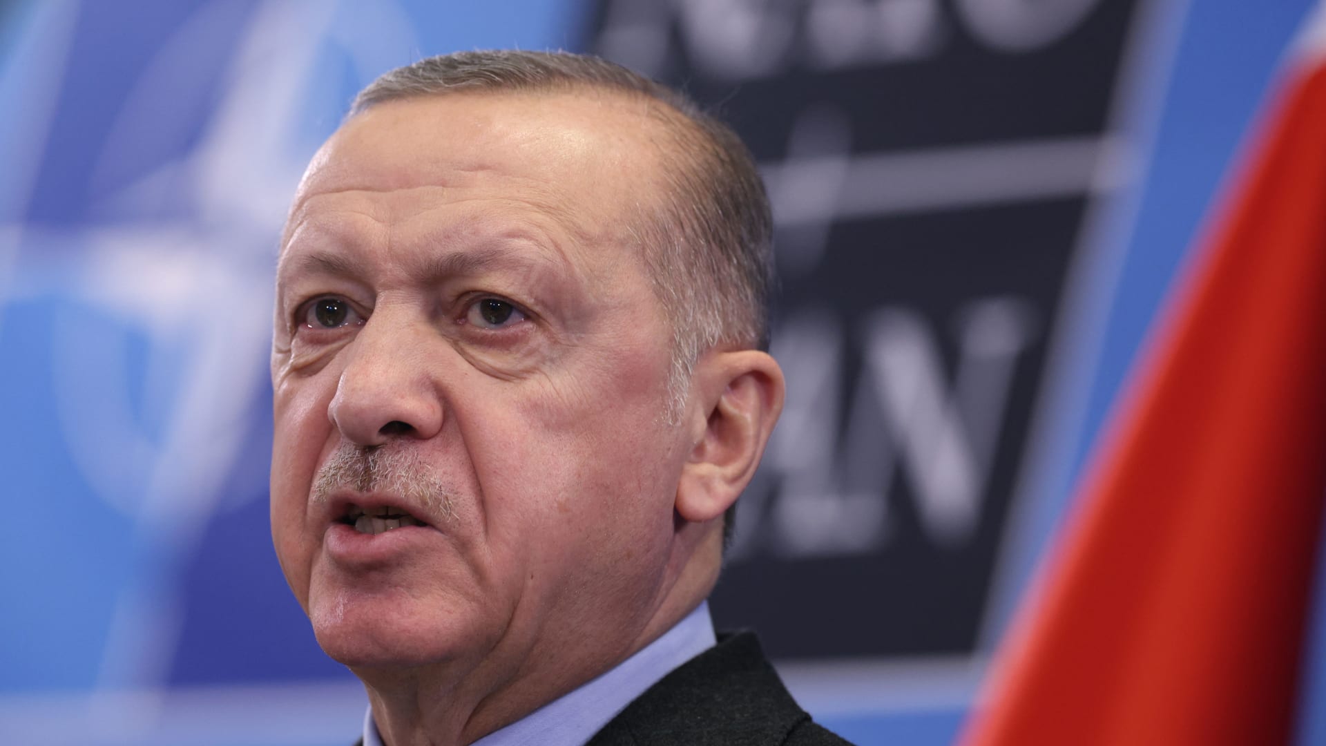  الرئيس التركي رجب طيب أردوغان