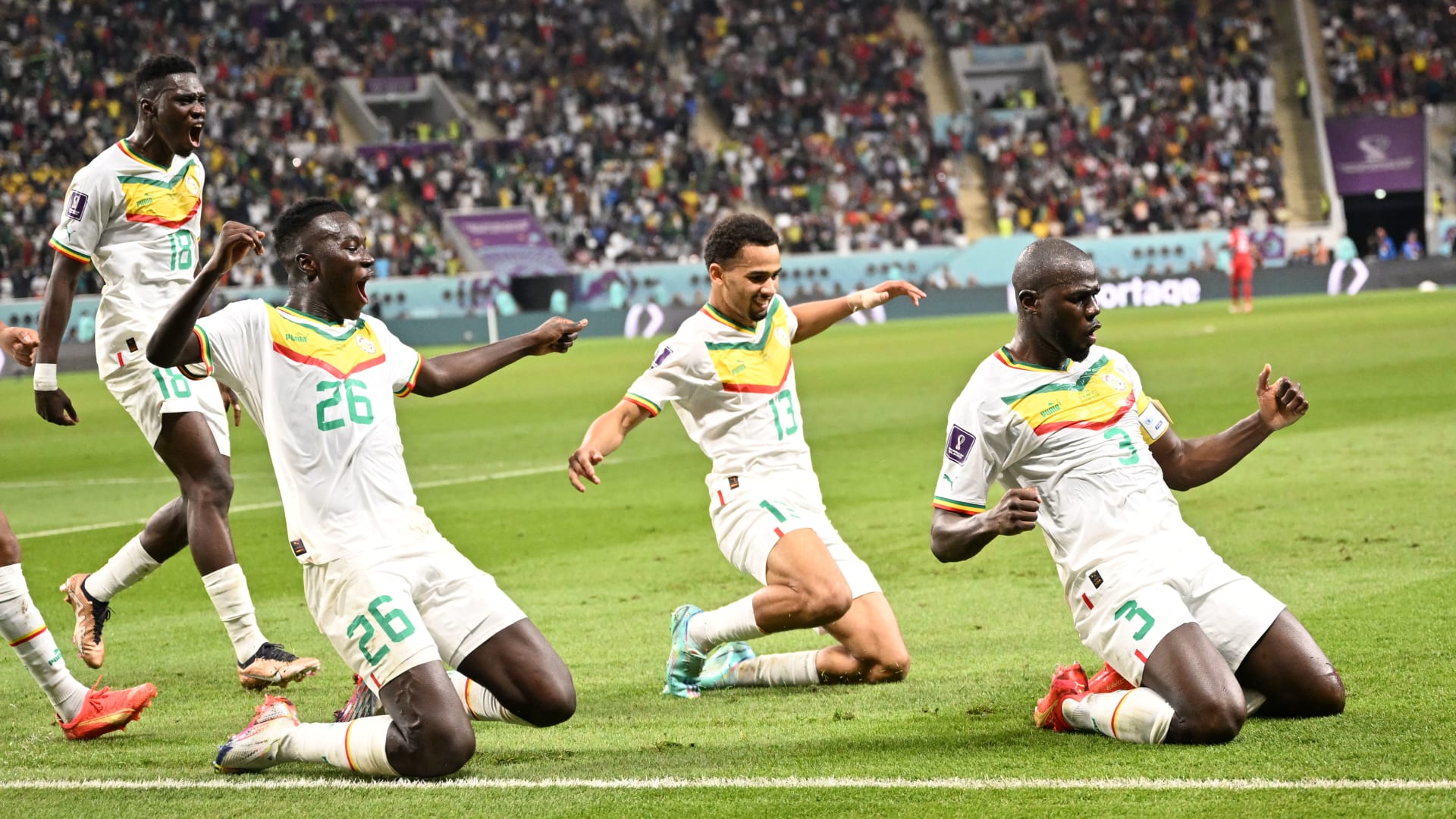 "جميع أجدادنا كانوا في الملعب اليوم".. ردود فعل مشجعي السنغال بعد الفوز على قطر