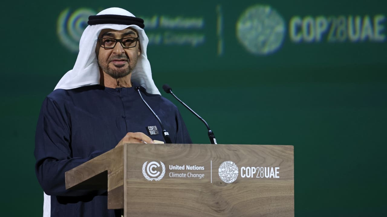 COP28.. رئيس الإمارات يعلن انشاء صندوق للاستثمار الأخضر بقيمة 30 مليار دولار