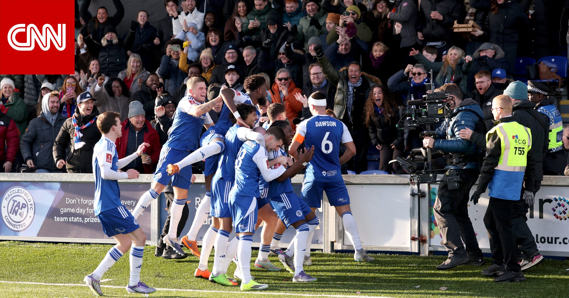 جمهوره انتابته فرحة "جنونية".. فريق درجة سادسة يقصي حامل لقب كأس الاتحاد الإنجليزي