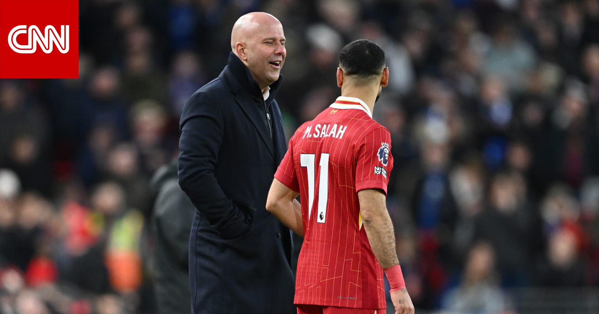 أرني سلوت يحث هذا اللاعب على الاقتداء بمحمد صلاح