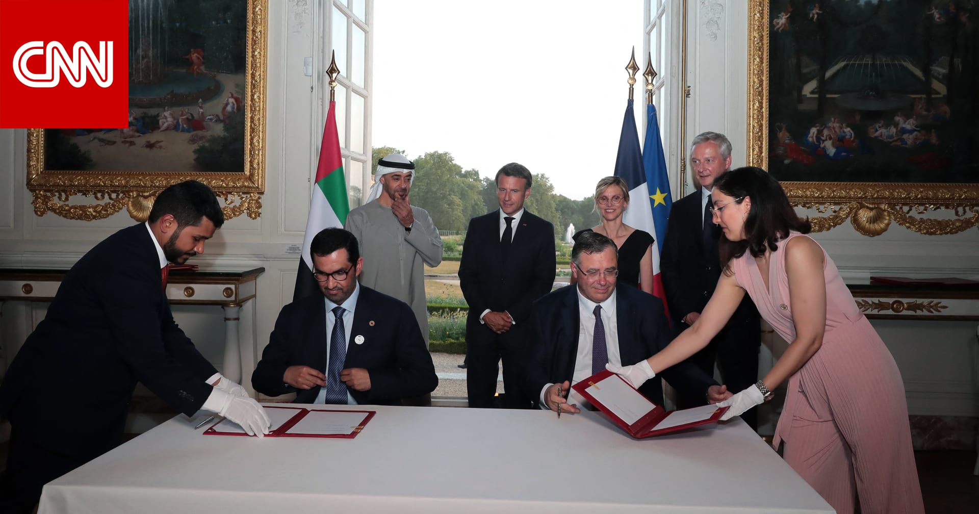 الإمارات وفرنسا توقعان اتفاقية شراكة استراتيجية شاملة في مجال الطاقة