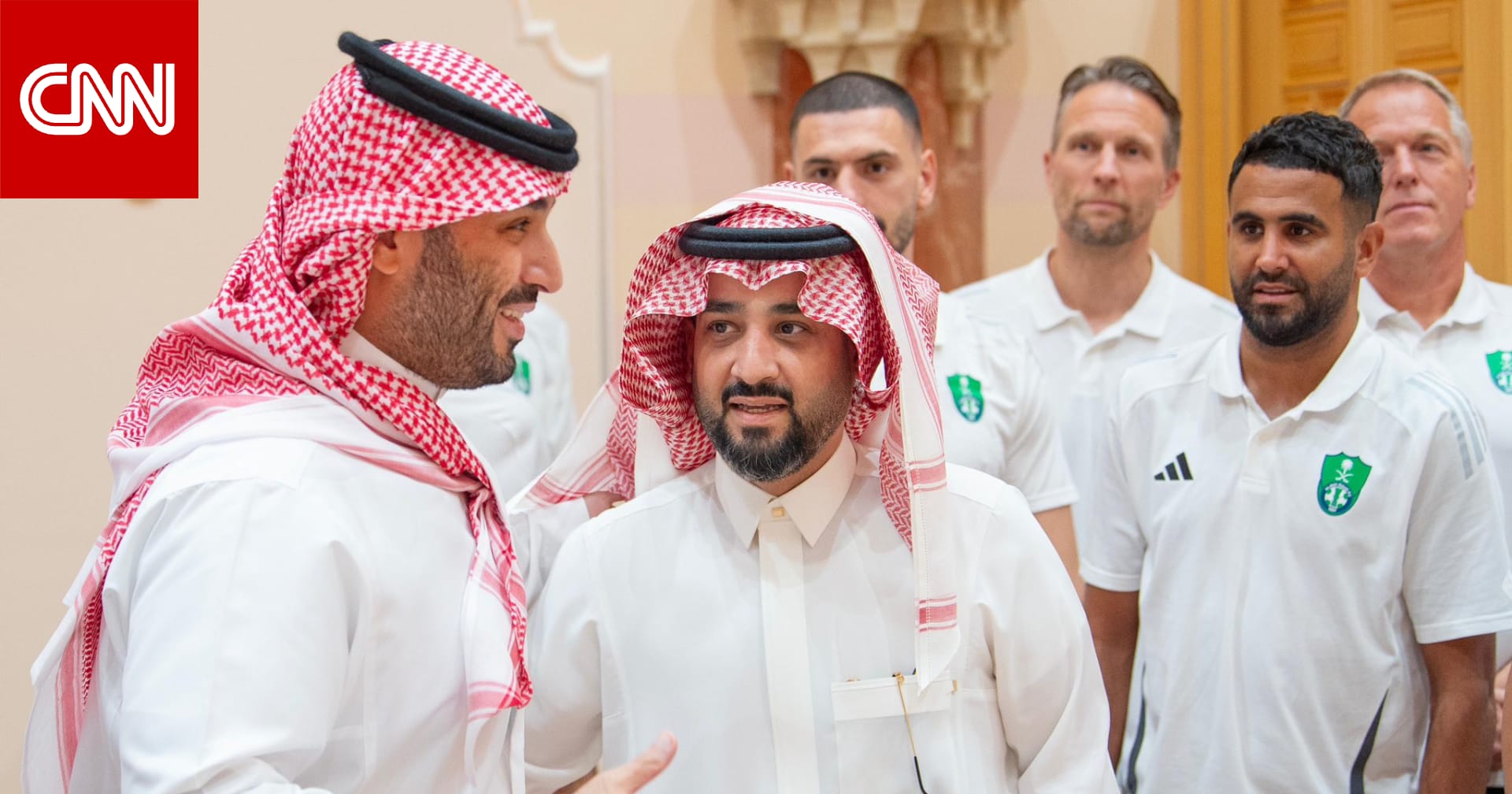 السعودية.. رياض محرز يعلّق على لقائه بمحمد بن سلمان