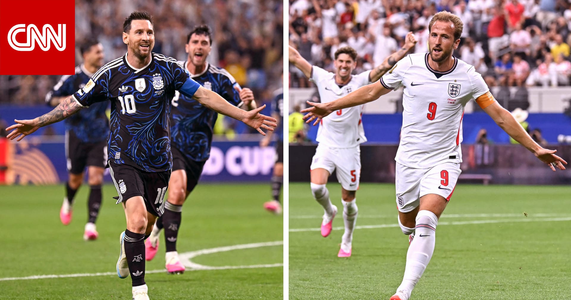 مباراة شديدة الحساسية بين إنجلترا والأرجنتين في نصف نهائي كأس العالم