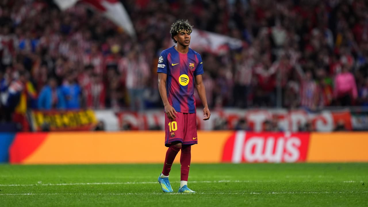 بماذا وعد لامين يامال جماهير برشلونة بعد الإقصاء من دوري أبطال أوروبا؟