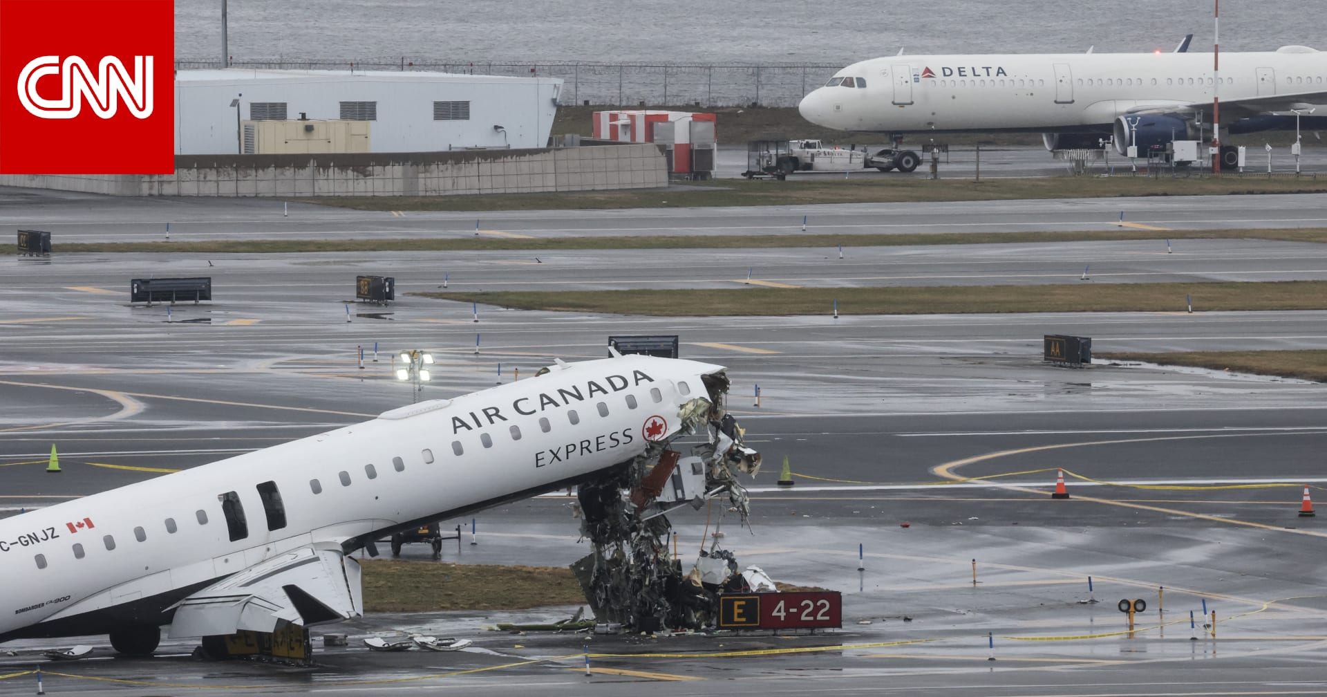 تحقيق CNN.. تسلسل الأحداث وراء اصطدام الطائرة الكندية بشاحنة إطفاء