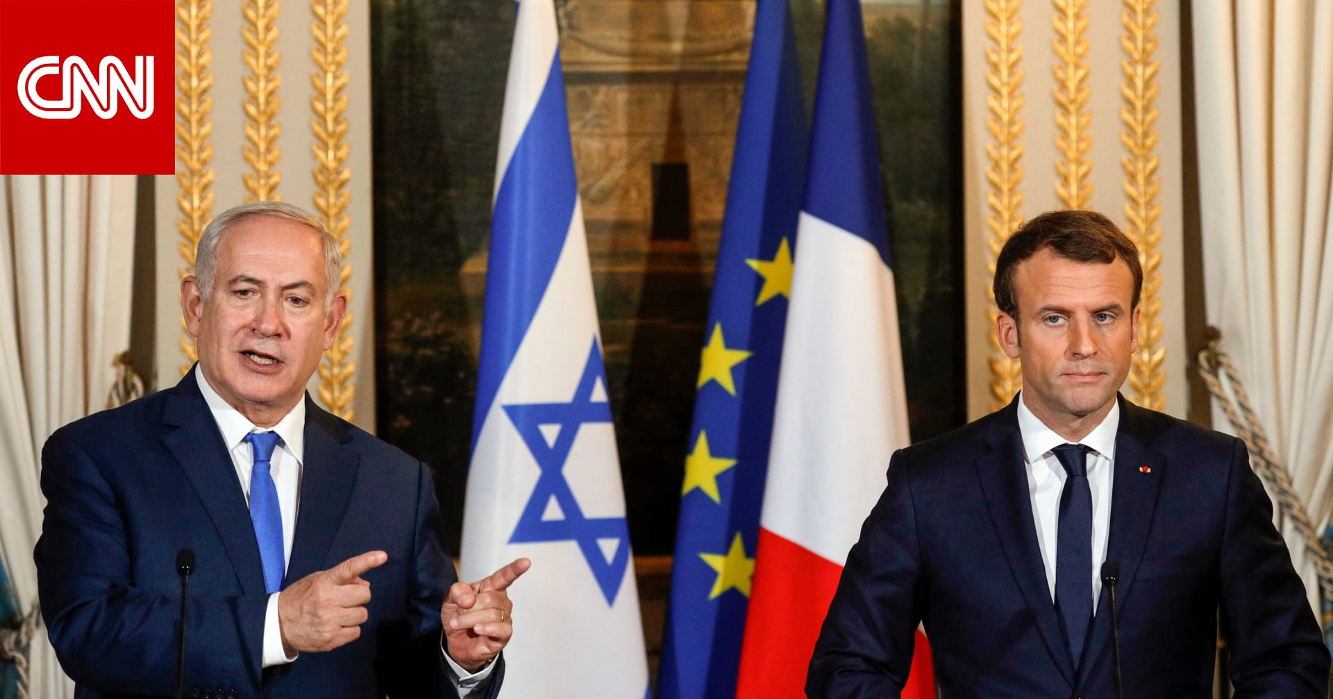 ما تعليق إسرائيل على إعلان ماكرون عن اعتزام فرنسا الاعتراف بالدولة الفلسطينية؟