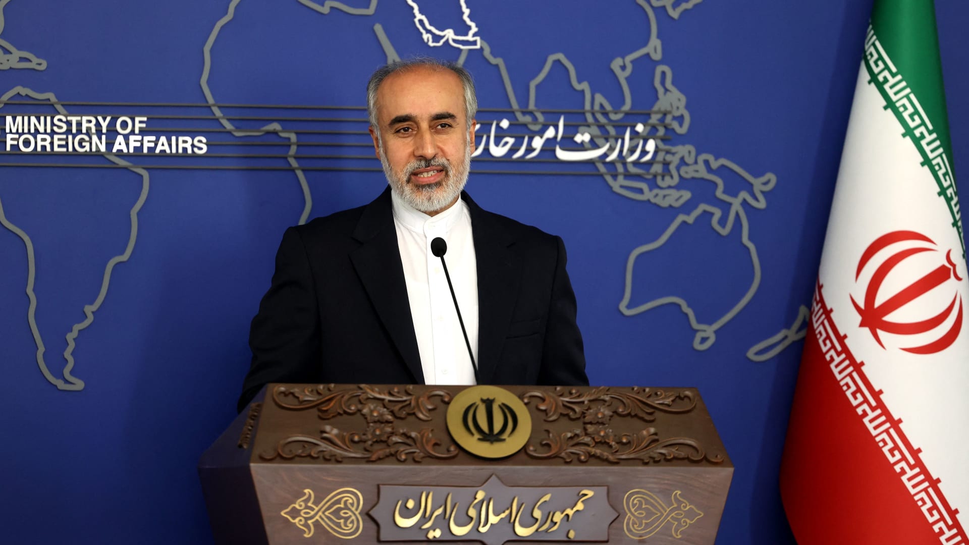  المتحدث باسم وزارة الخارجية الإيرانية ناصر كنعاني
