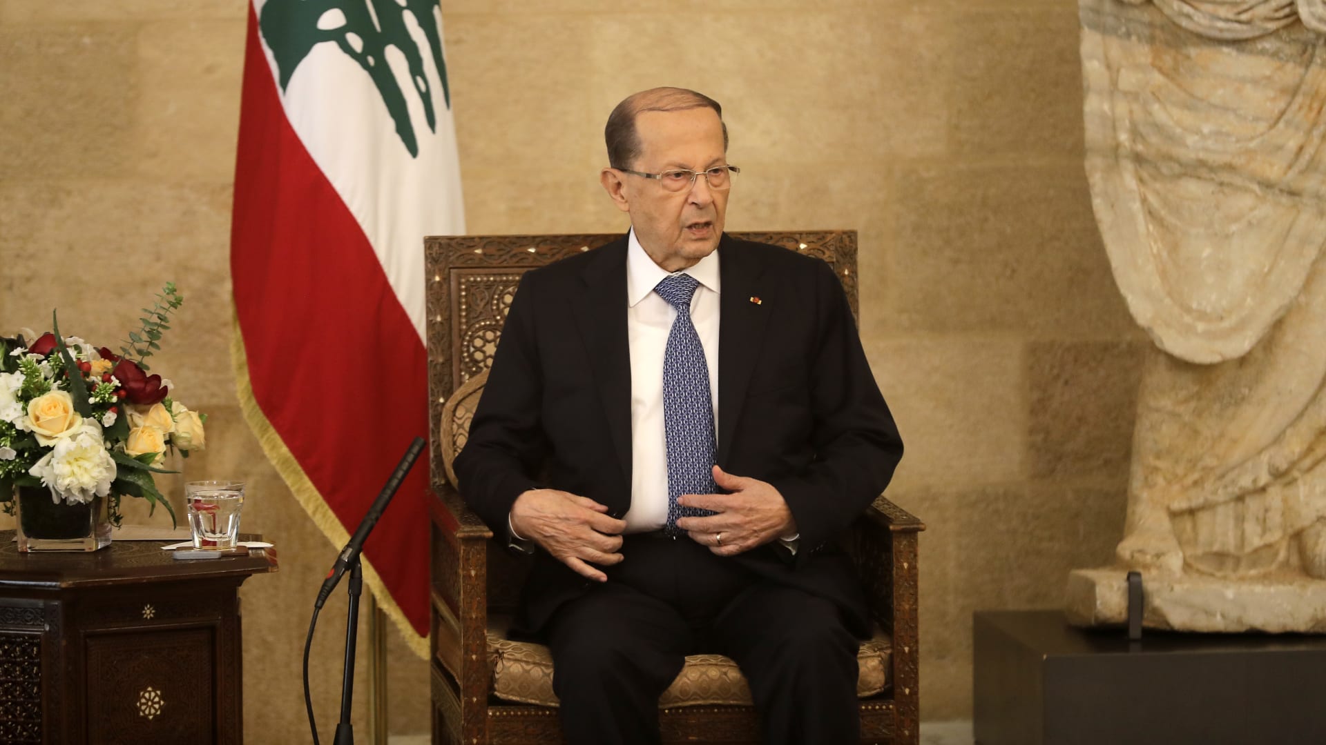 صورة أرشيفية للرئيس اللبناني ميشال عون