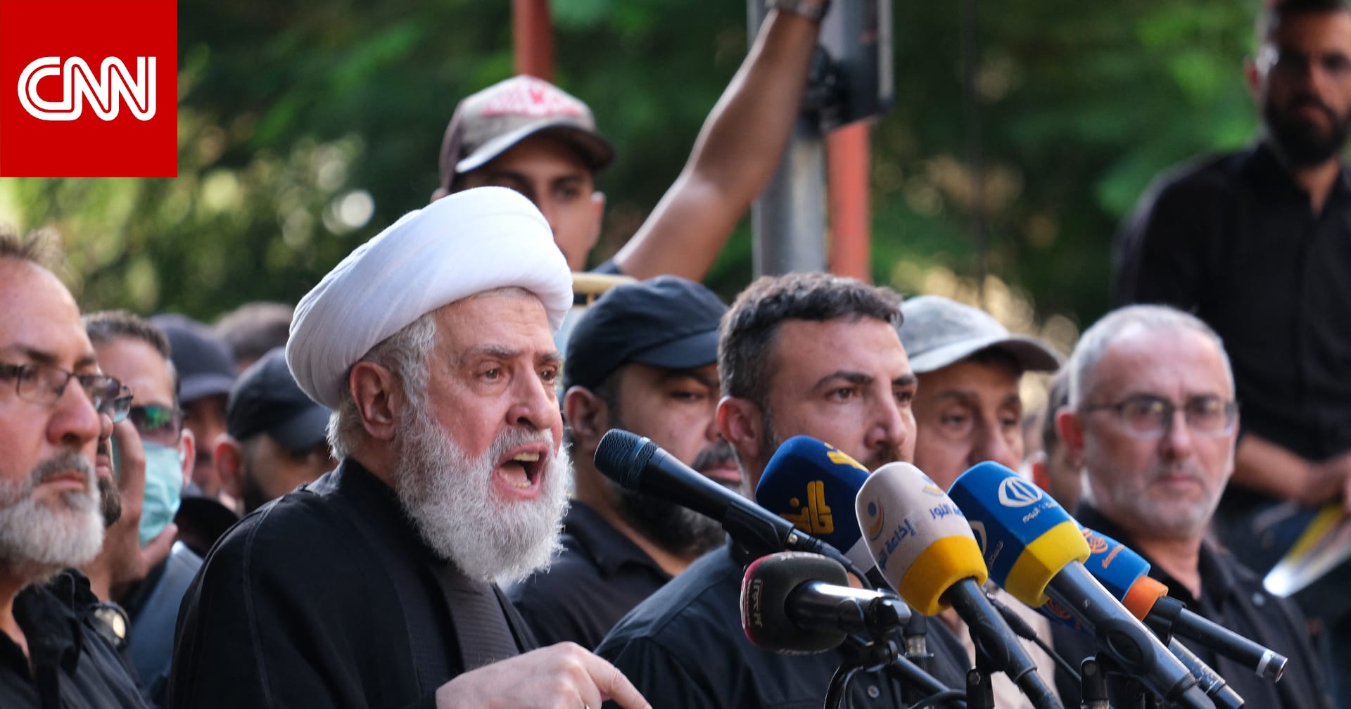 نعيم قاسم: الحرب مع إسرائيل "لم تنته".. وأمريكا "تجاوزت حدود سيادة لبنان"