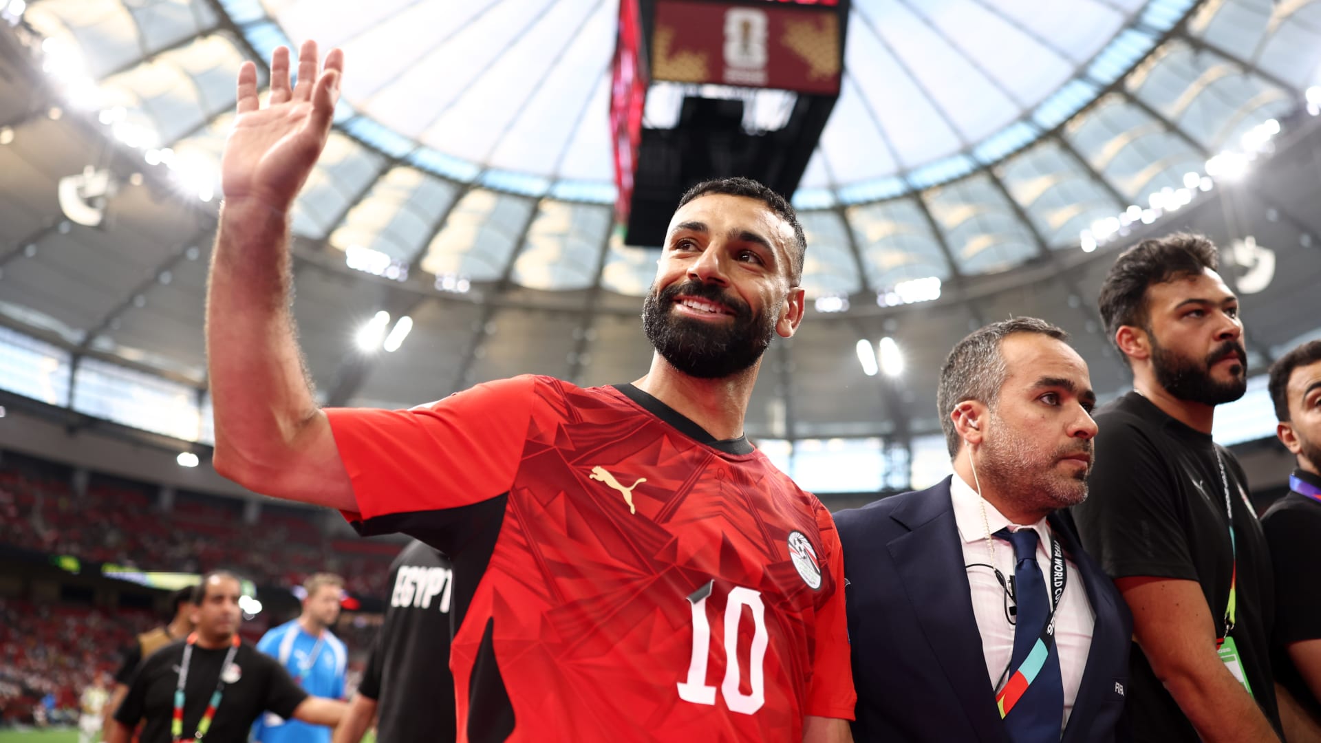 محمد صلاح يعلق على أول فوز تحققه مصر في كأس العالم.. هذا ما قاله