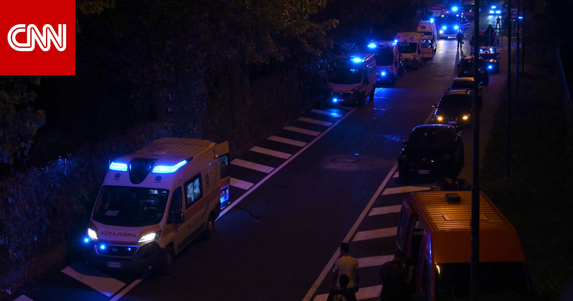إيطاليا.. مصرع 21 شخصا على الأقل وإصابة العشرات جراء سقوط حافلة من على جسر