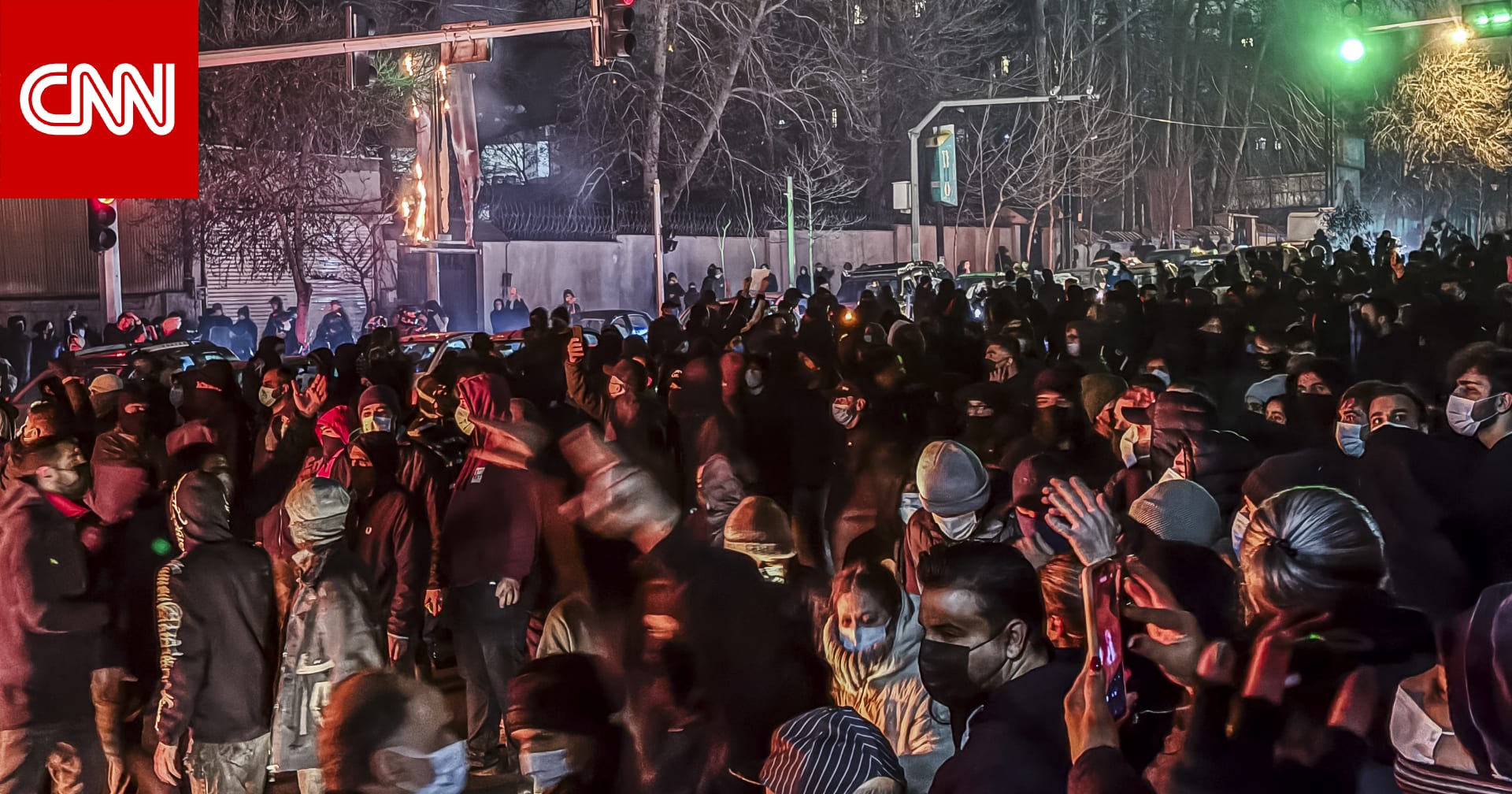 منظمة حقوقية تقدّر عدد قتلى المتظاهرين في إيران بأسبوعين