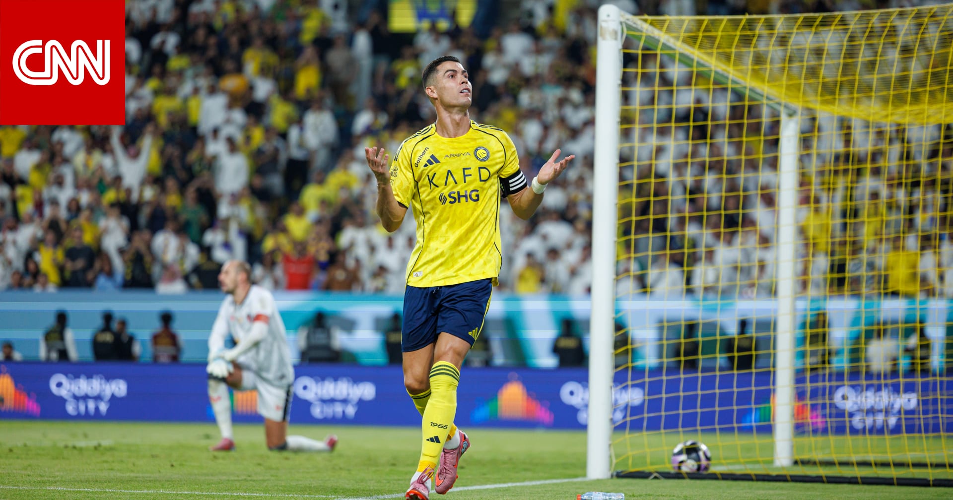 لفتة من كريستيانو رونالدو تثير على هامش مباراة النصر والخليج