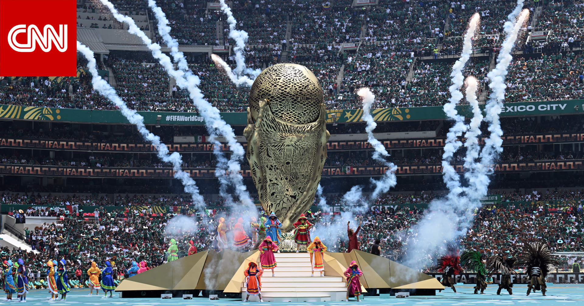 عروض مبهرة خلال حفل افتتاح #كأس_العالم_2026.. وشاكيرا تخطف ا
