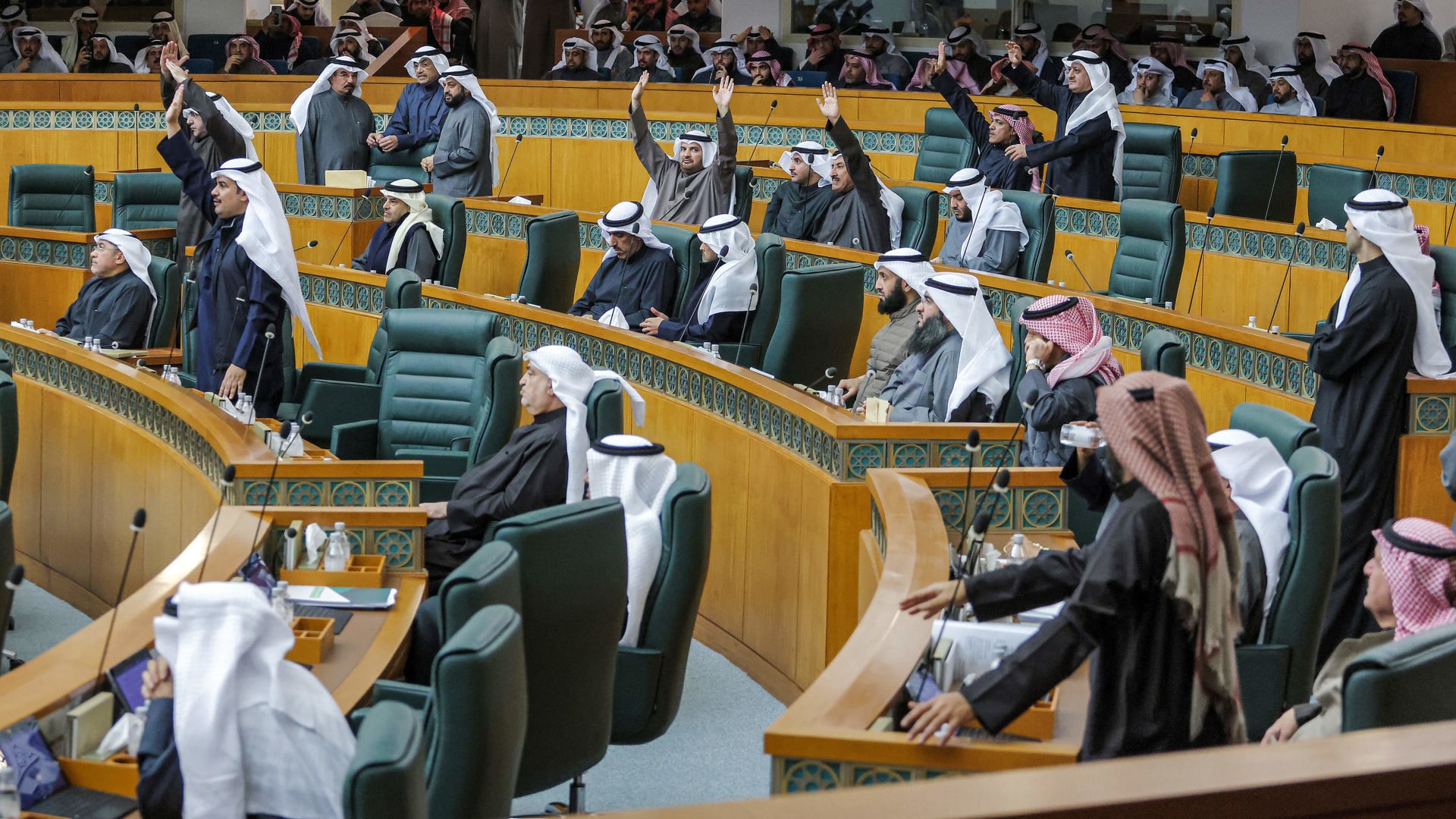 جلسة سابقة للبرلمان الكويتي 