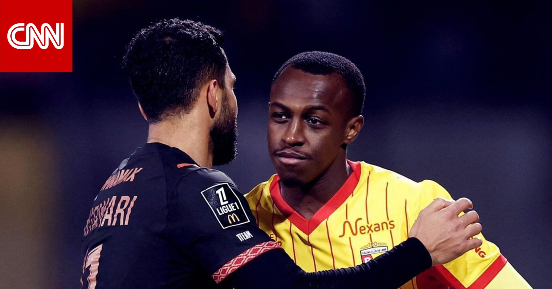 هذا ما فعله سعود عبد الحميد مع موسى التعمري خلال مباراة في فرنسا