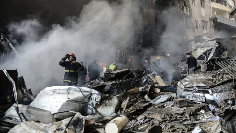 "100 موقع في 10 دقائق".. الجيش الإسرائيلي يشن غارات عنيفة على لبنان.. ووزير الصحة: سقوط مئات القتلى والجرحى