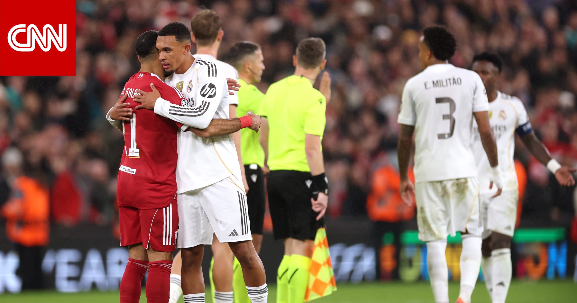 تصرف قام به صلاح تجاه أرنولد بعد مباراة ليفربول وريال مدريد يثير تفاعلاً