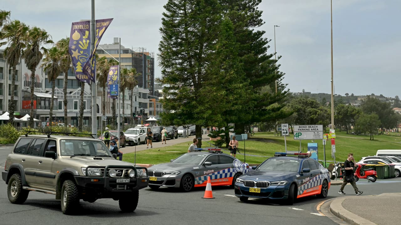 خريطة تكشف تفاصيل إطلاق نار استهدف احتفالا يهوديا بشاطئ بوندي في سيدني