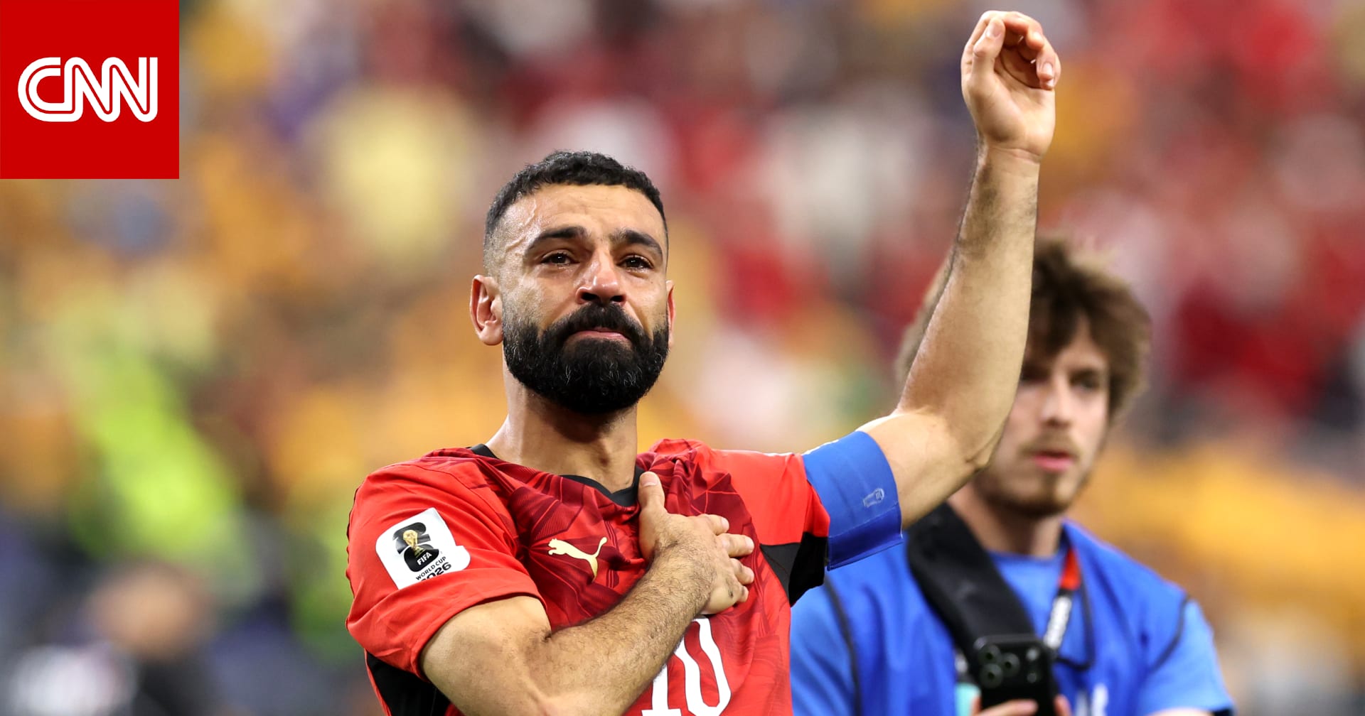 انتشار لقطة مؤثرة لمحمد صلاح بعد مباراة مصر وأستراليا بكأس العالم