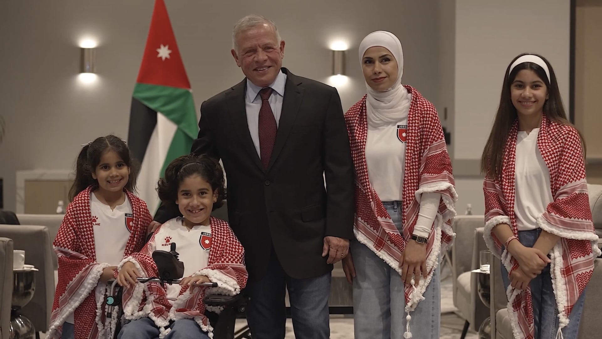 ملك الأردن يحقق أمنية "الطفل شهم" ويدعوه لحضور مباراة الأرجنتين في المونديال