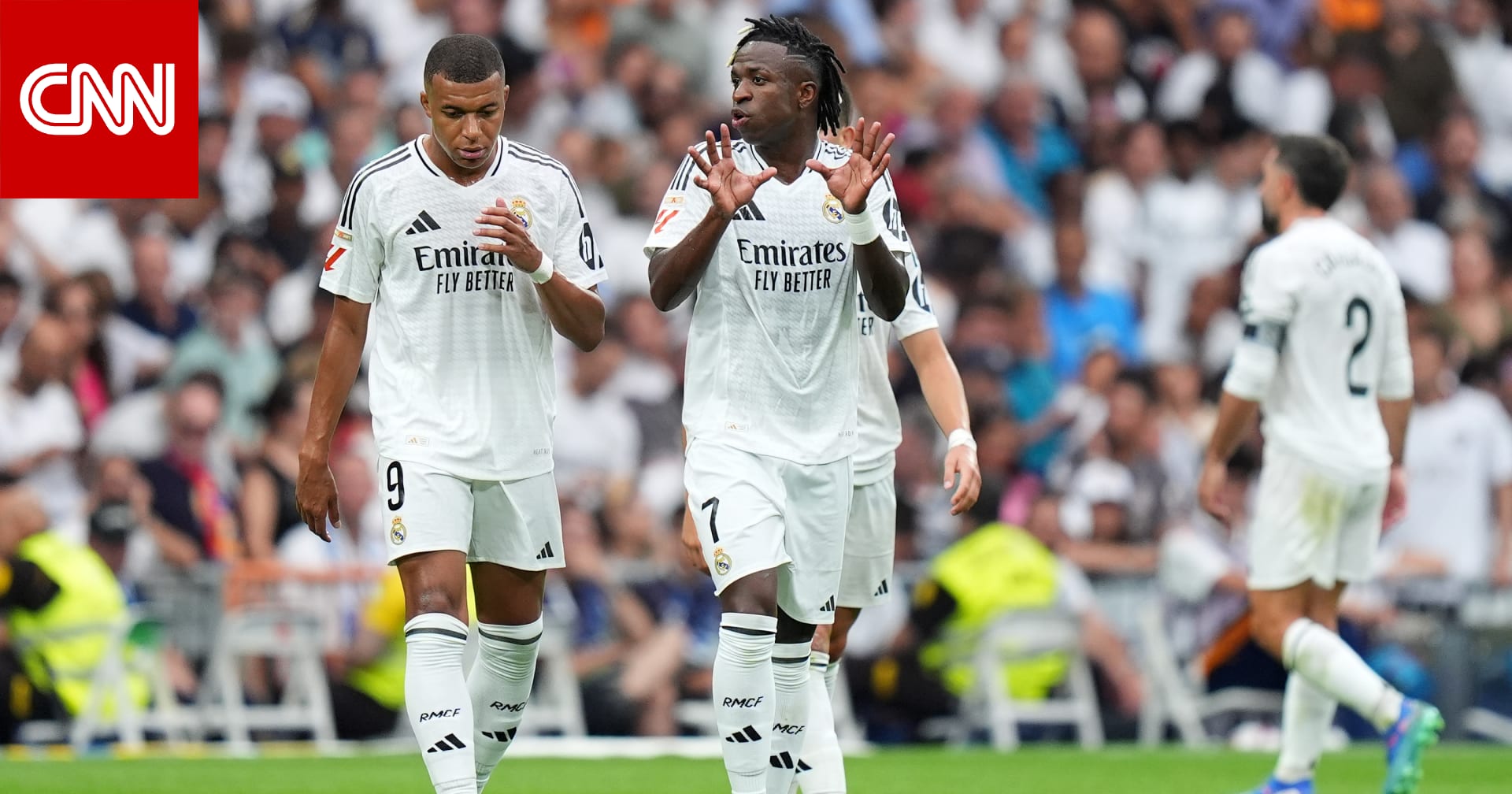 نجما ريال مدريد.. لقطة بين فينيسيوس ومبابي تثير تفاعلاً