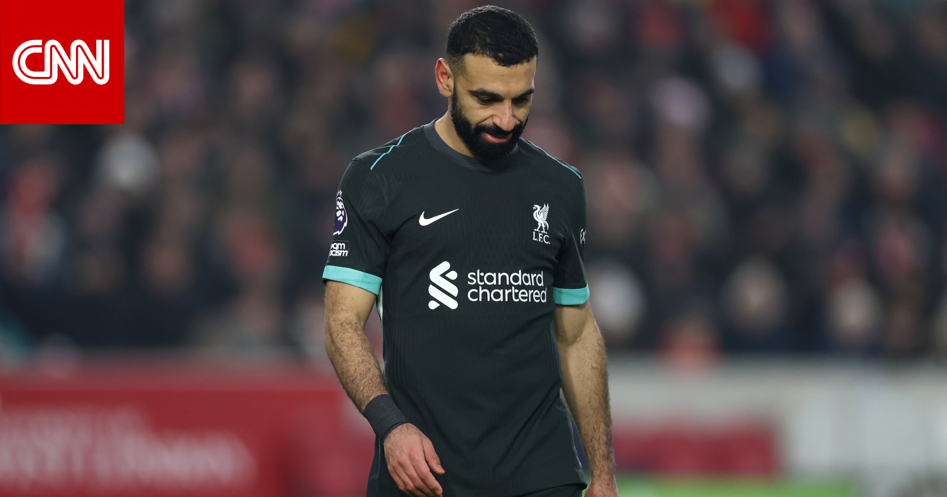 تصرف محمد صلاح بعد مباراة ليفربول وبرينتفورد يثير جدلاً