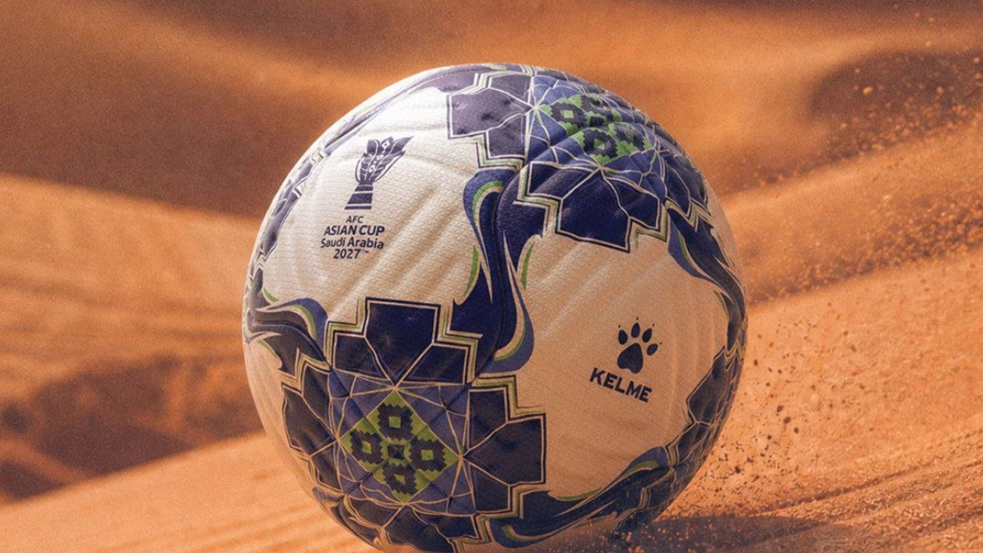 تحمل اسم "خُزامى".. تعرّف على كرة كأس آسيا 2027 في السعودية