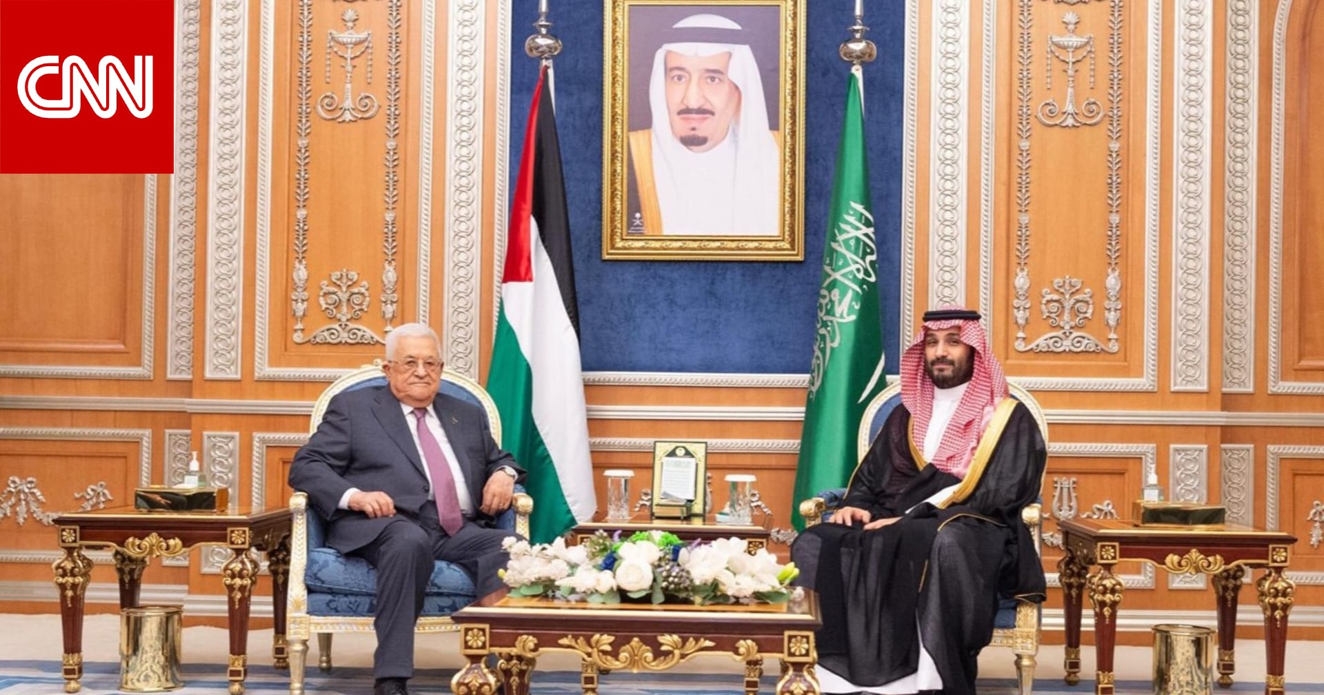 ماذا قال محمد بن سلمان لمحمود عباس عن وقف التصعيد العسكري في غزة؟