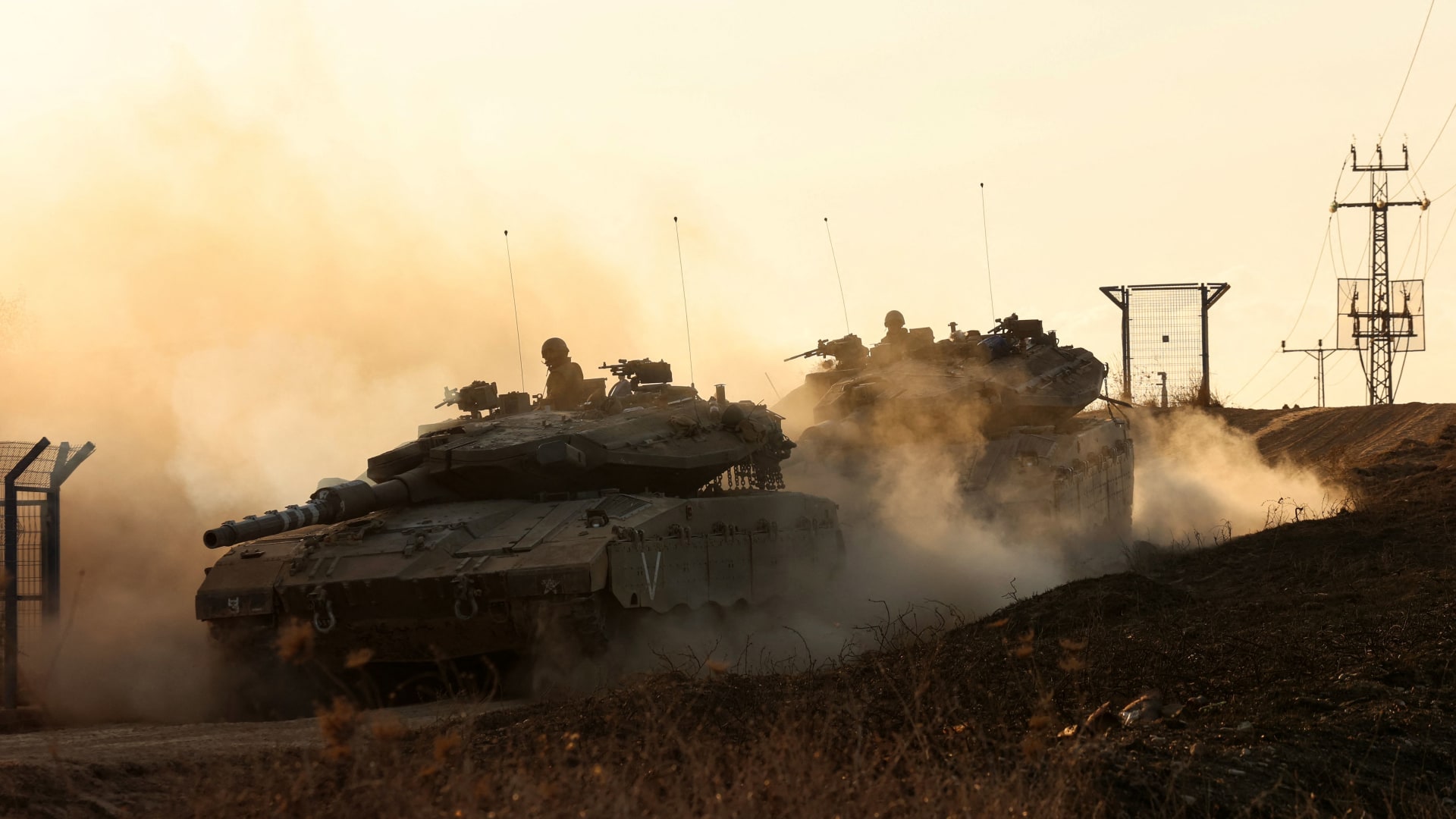 شاهد.. الجيش الإسرائيلي ينشر فيديو يقول إنه يظهر توغل قواته في غزة