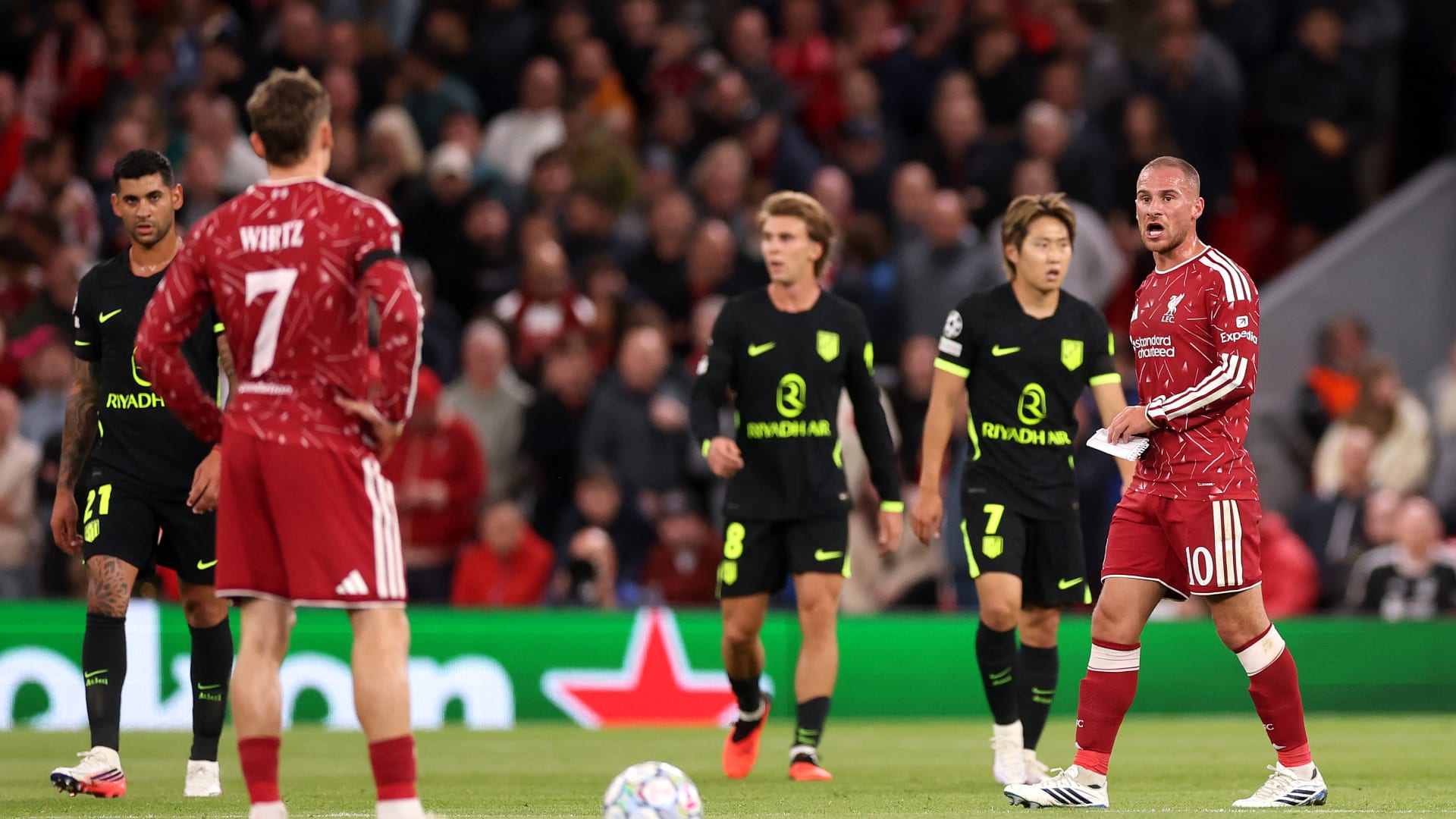 دوري أبطال أوروبا: ليفربول يهزم أتلتيكو وأرسنال يتفوق على نابولي