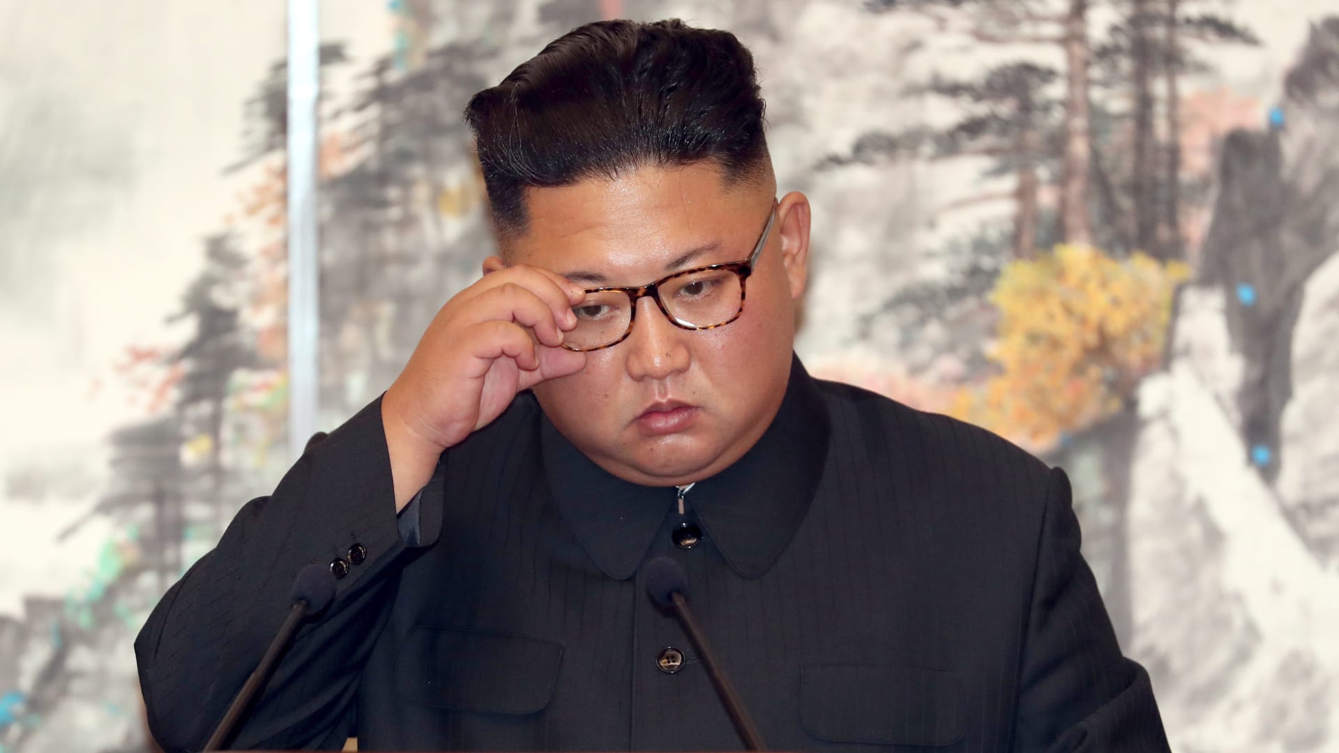 صورة أرشيفية لزعيم كوريا الشمالية 