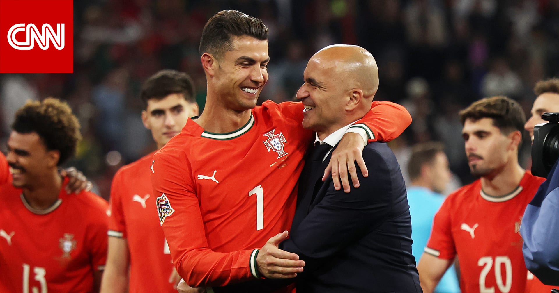 "سيكون ظلماً".. مدرب البرتغال يدافع عن رونالدو المهدد بالإيقاف لفترة طويلة