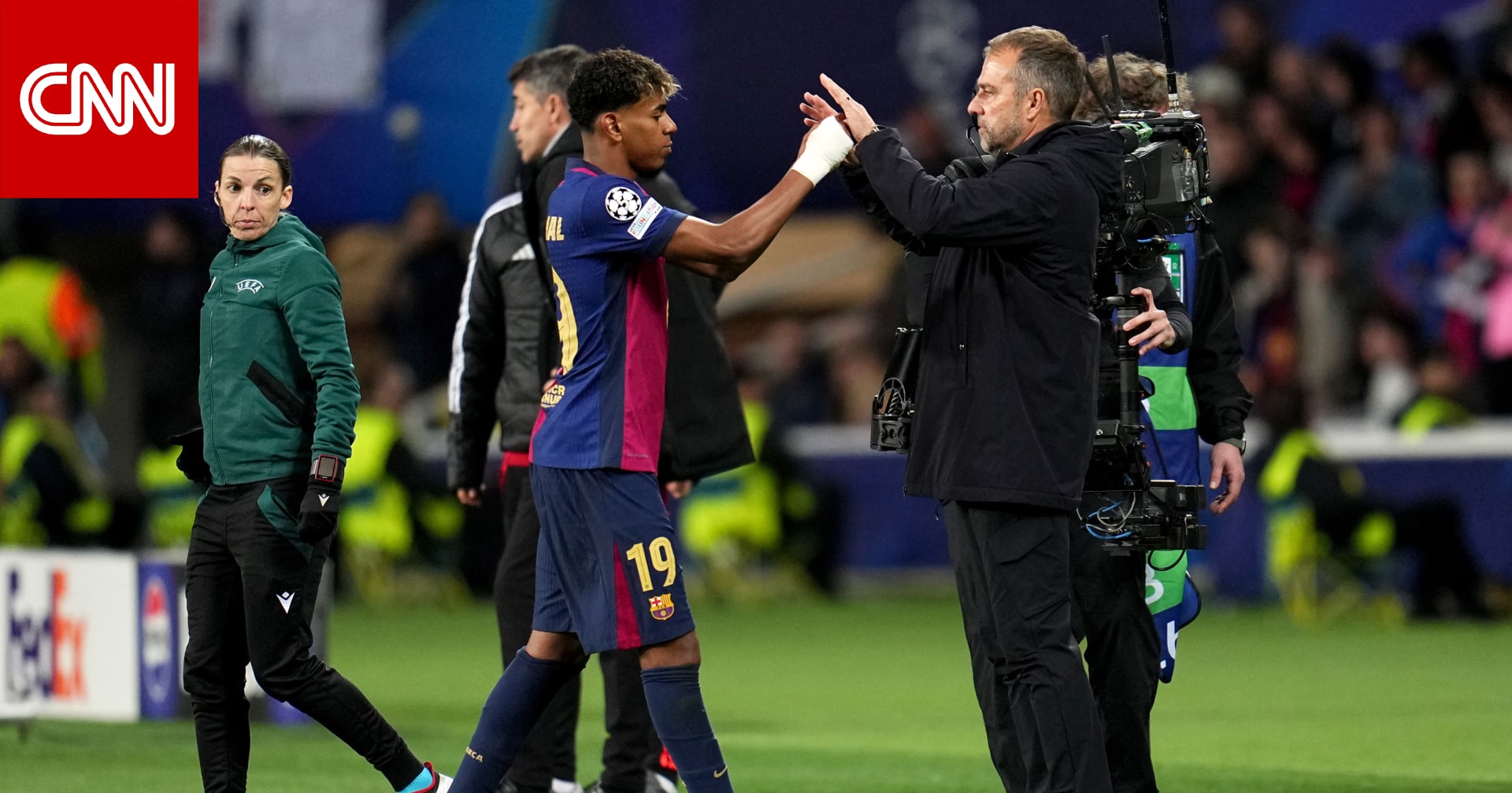 بعد تلقيه انتقادات واسعة.. هكذا دافع مدرب برشلونة عن لامين يامال