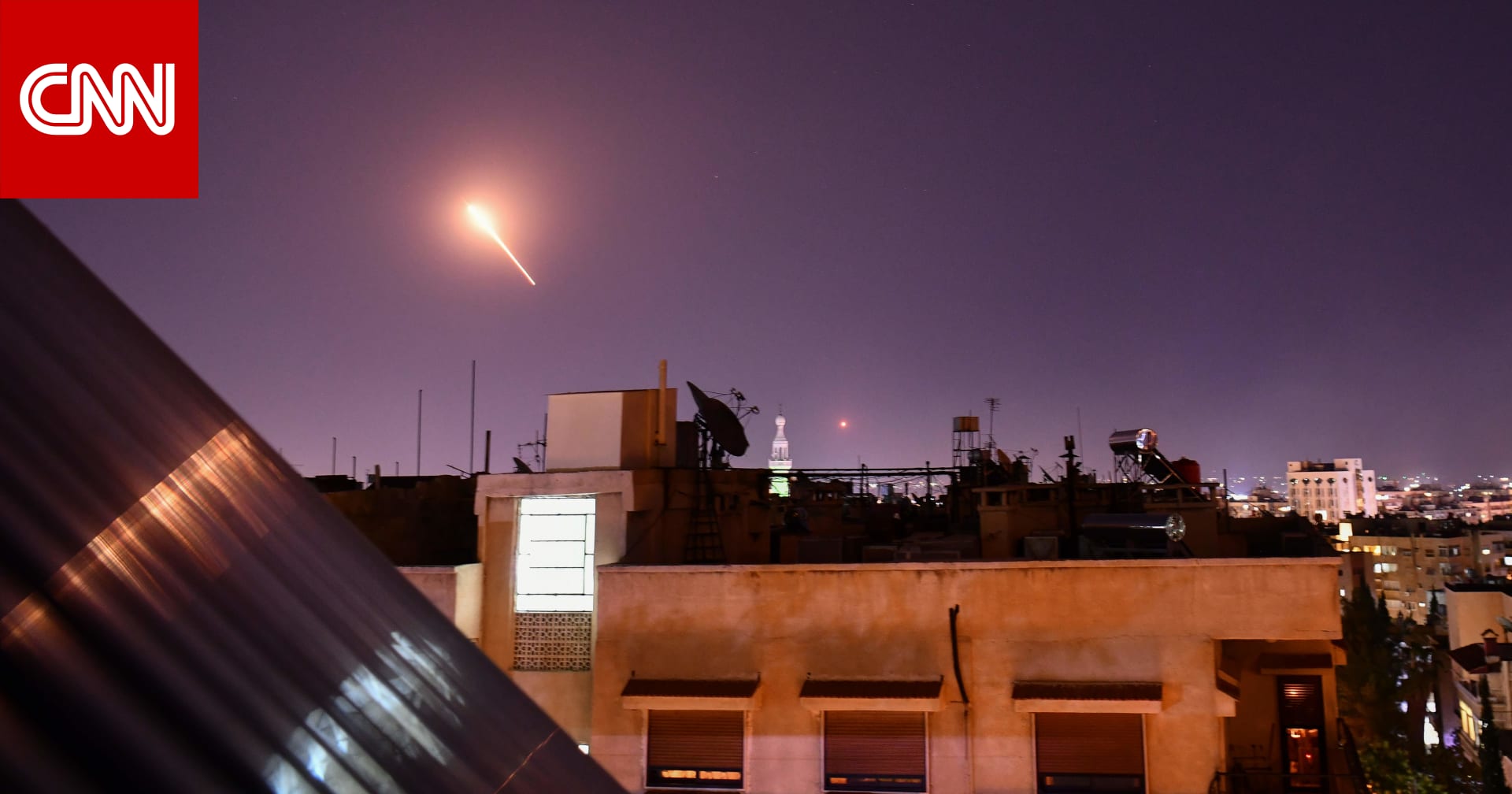 إسرائيل: قصف أهداف عسكرية سورية ردا على صواريخ أطلقت من سوريا