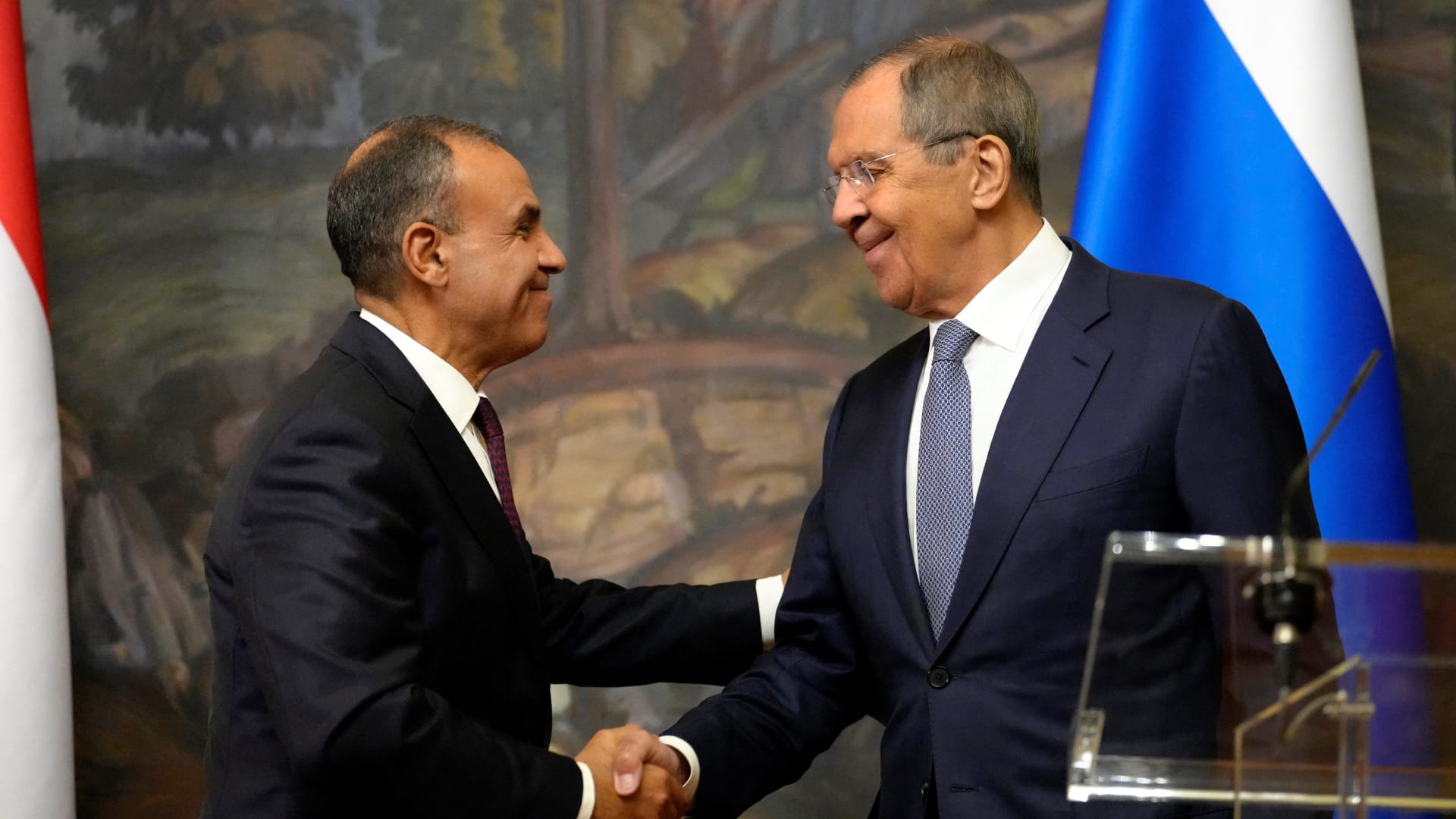 "يتمتع بسمعة دولية عالية".. سفارة روسيا تهنئ وزير خارجية مصر بعيد ميلاده