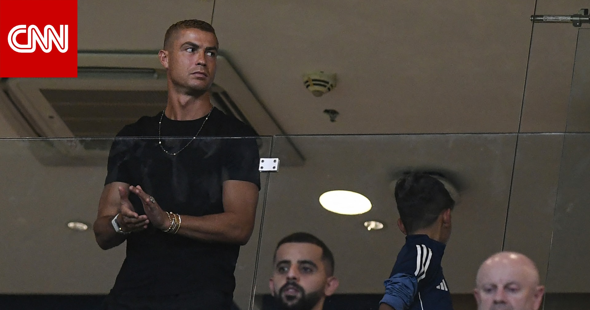 كيف احتفل رونالدو وابنه بأهداف النصر أمام الدرعية؟