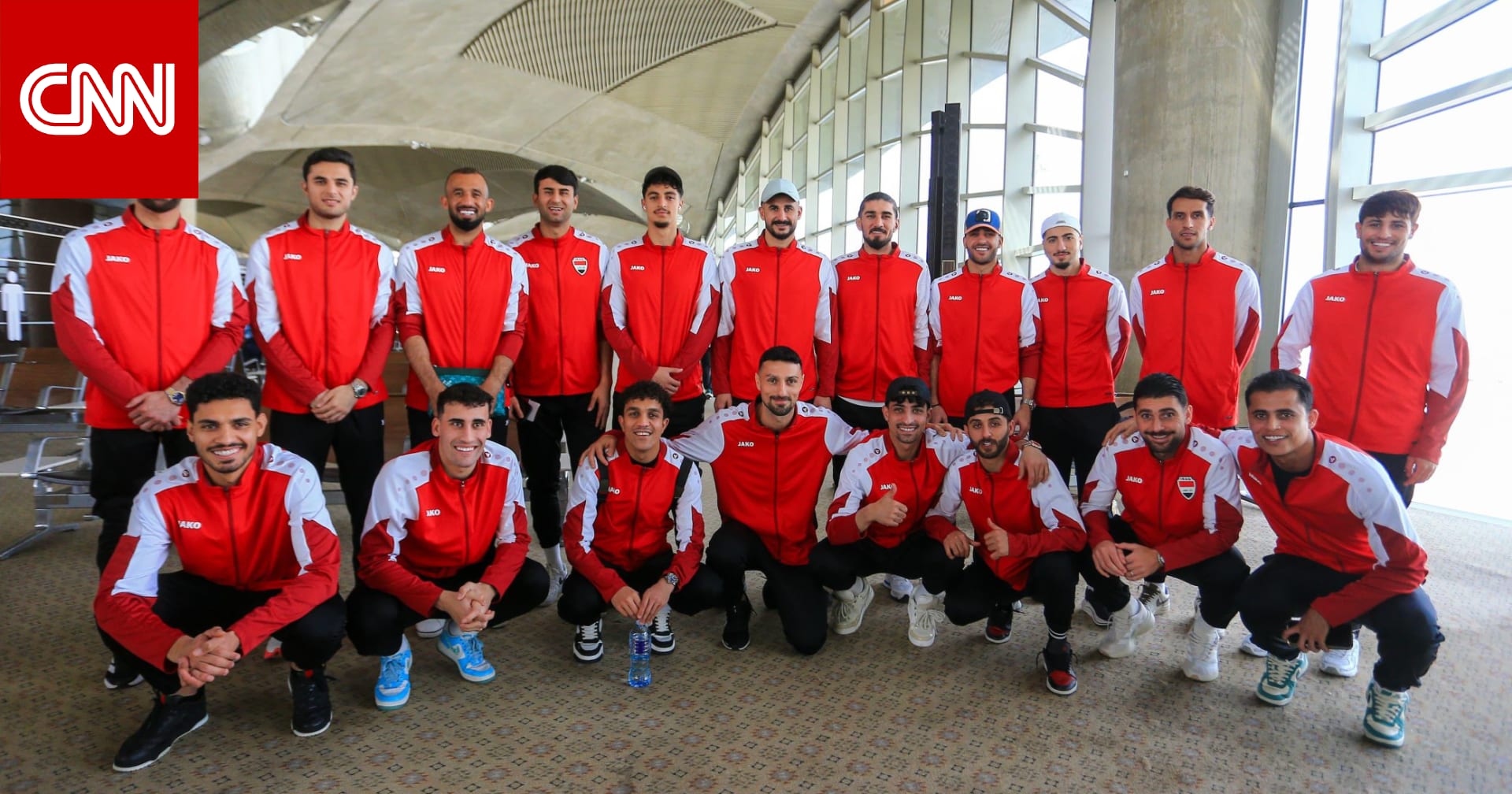 بطائرة خاصة وفرها "فيفا".. منتخب العراق يغادر إلى المكسيك لخوض الملحق العالمي