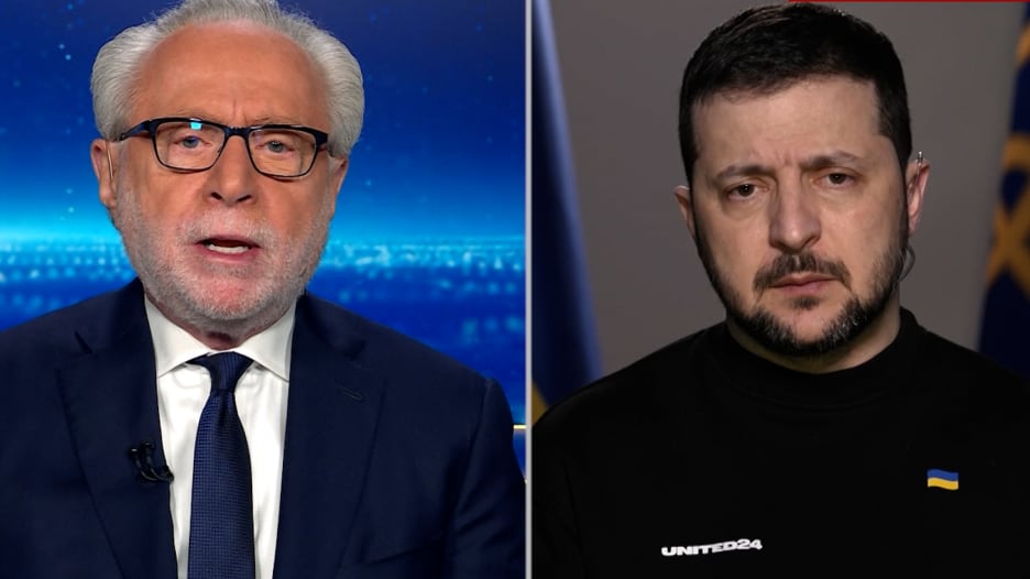 حصريًا لـCNN.. زيلينسكي: انسحابنا من باخموت يفتح الطريق أمام توغل روسيا